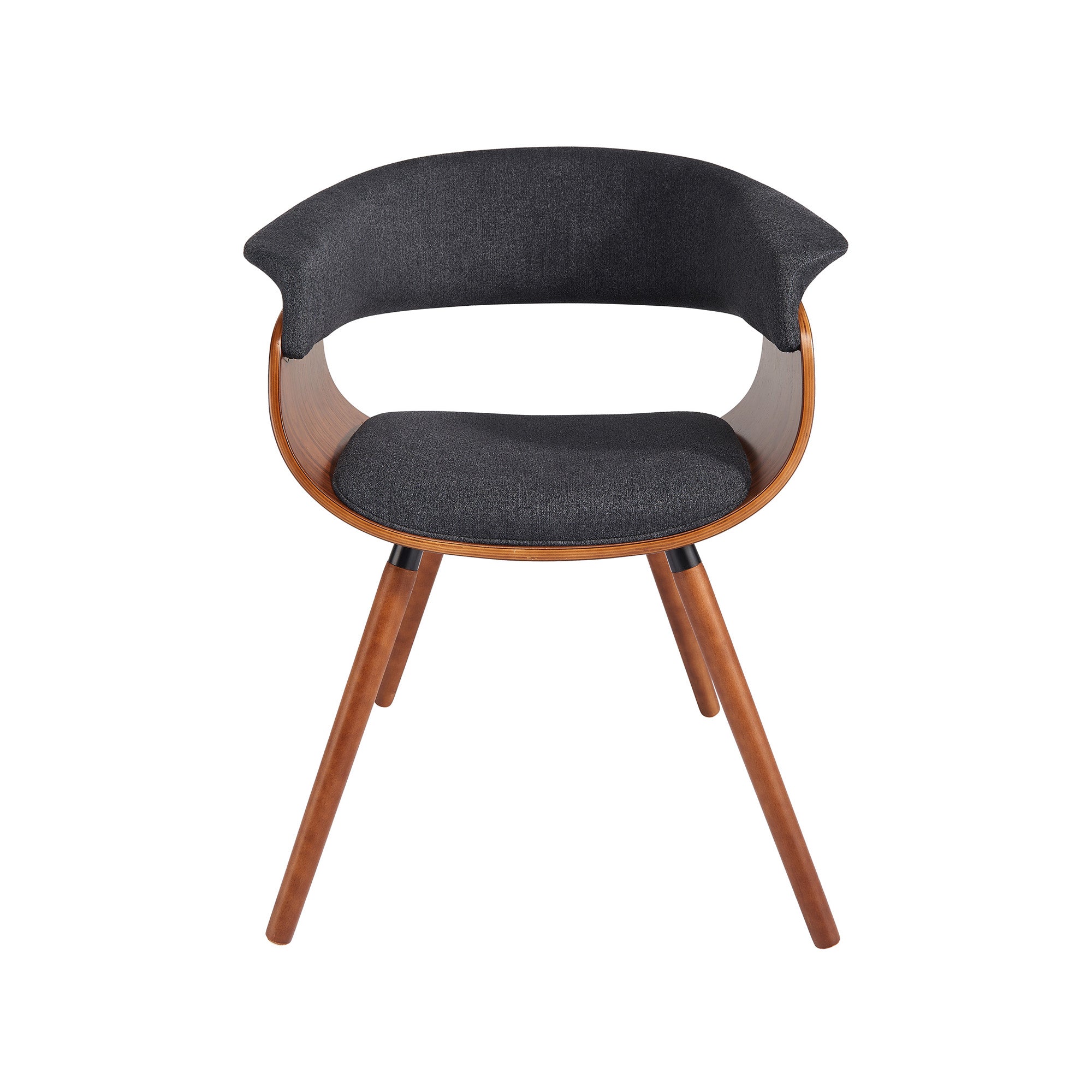 Holt - Dining Chair - Charcoal and Walnut