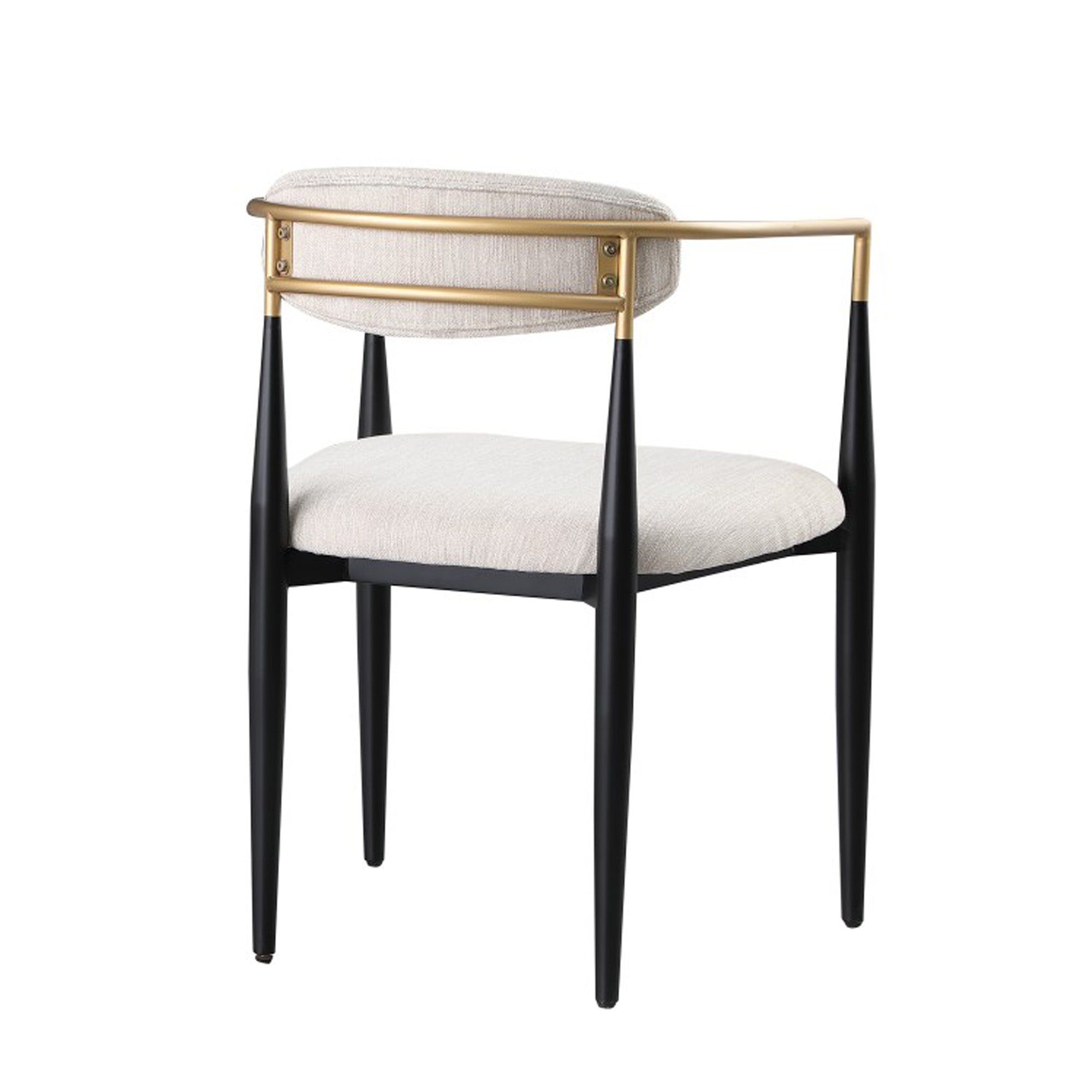 Mykos - Dining Chair - Beige Fabric