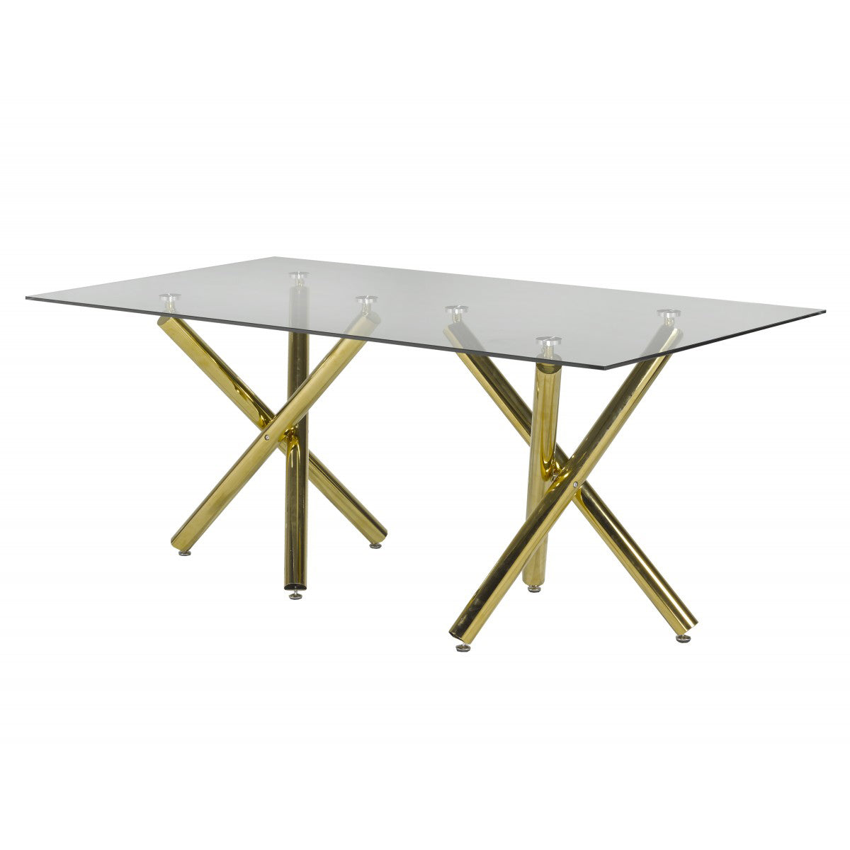 Ophelia - Dining Table - Tempered Glass