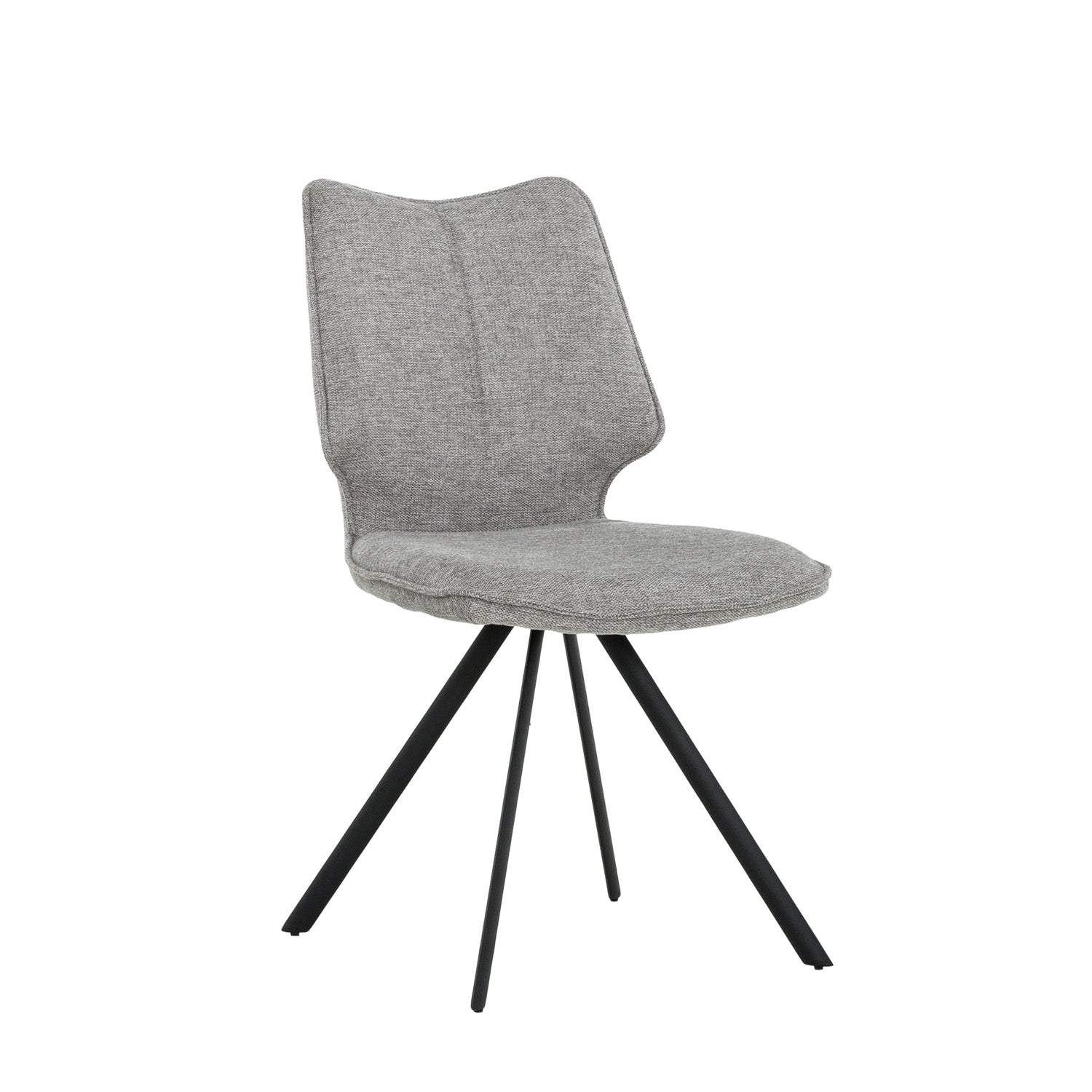 Valeria - Chaise de Salle à Manger - Gris