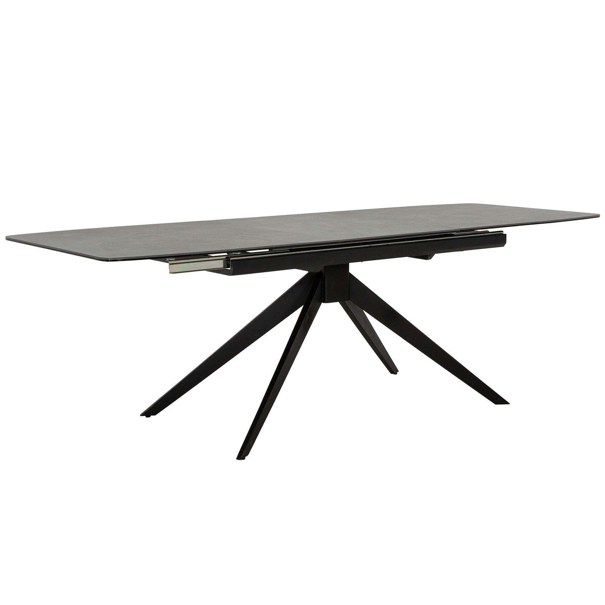 Valeria - Extendable Dining Table - Grey Ceramic