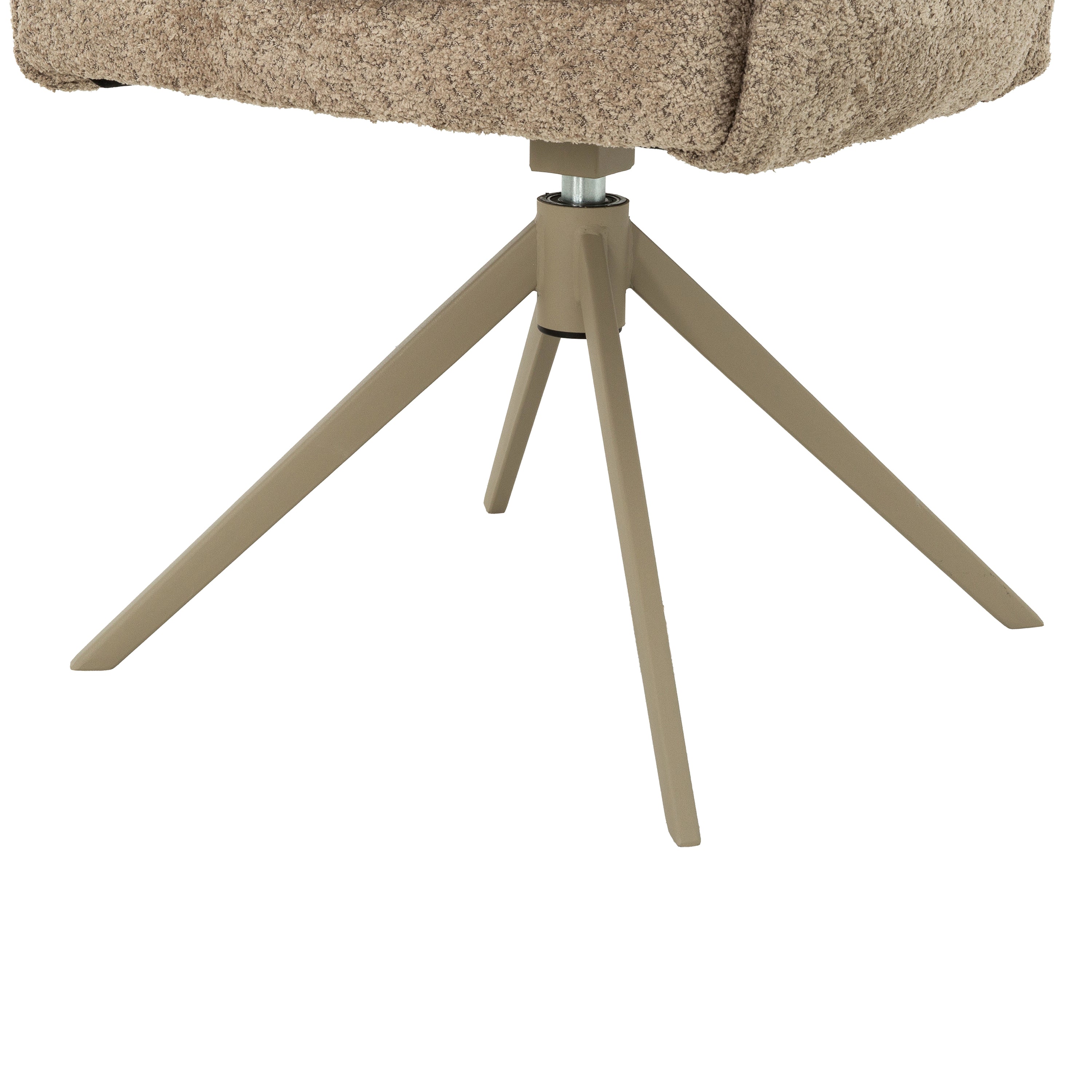 Vienna - Chaise de Salle à Manger - Pivotante - Taupe