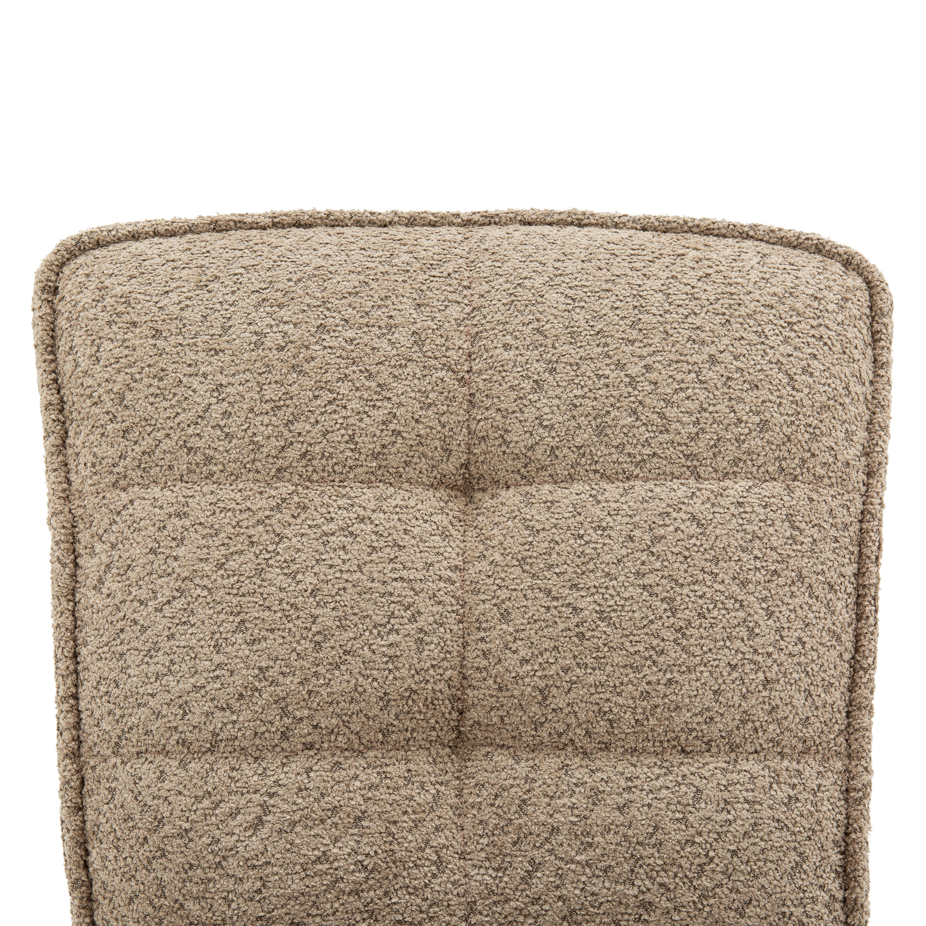 Vienna - Chaise de Salle à Manger - Pivotante Sans Accoudoir - Taupe