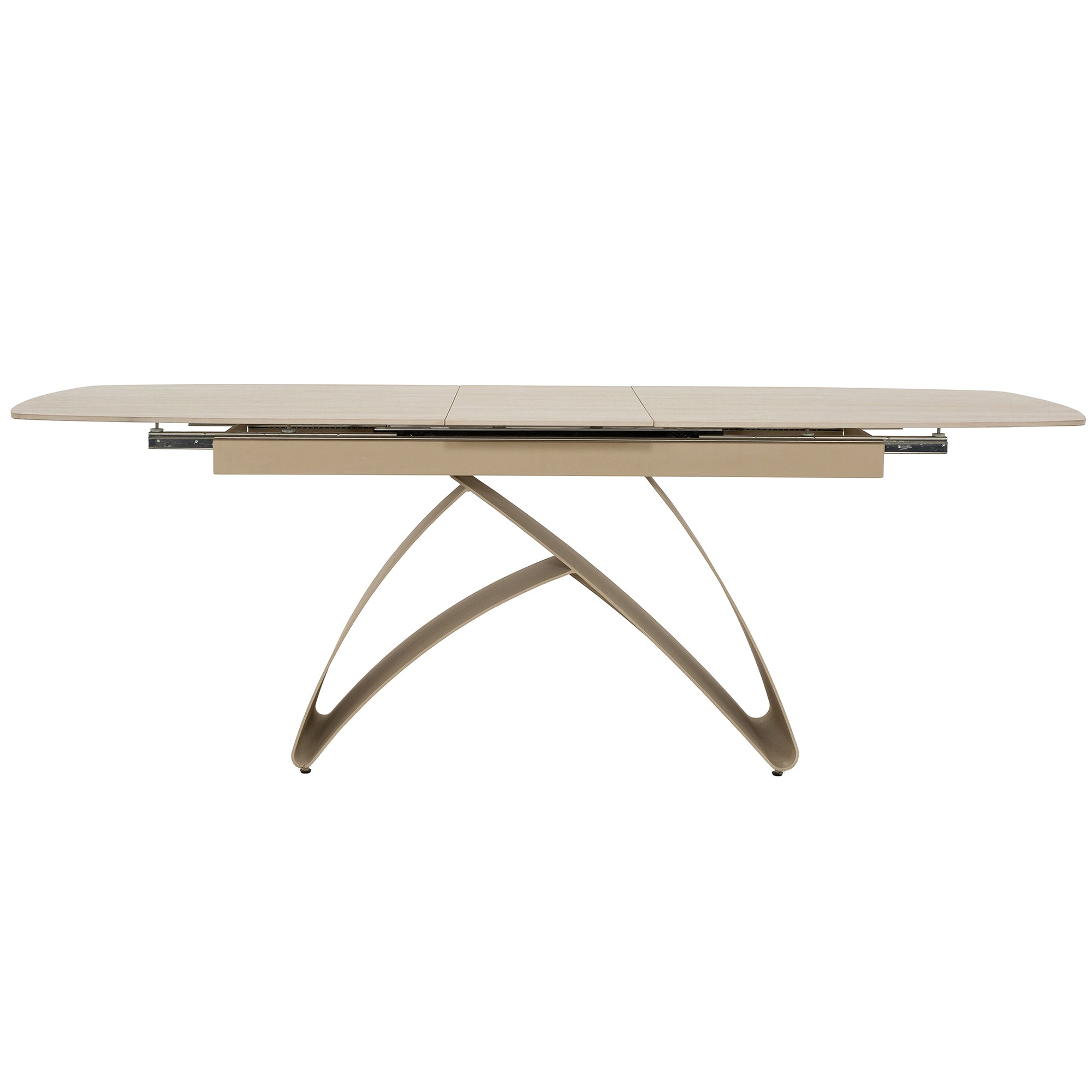Vienna - Extendable Dining Table - Beige Travertine