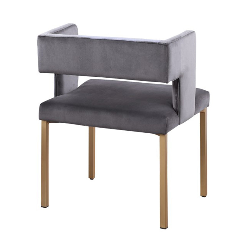 Veda - Dining Chair - Grey Velvet