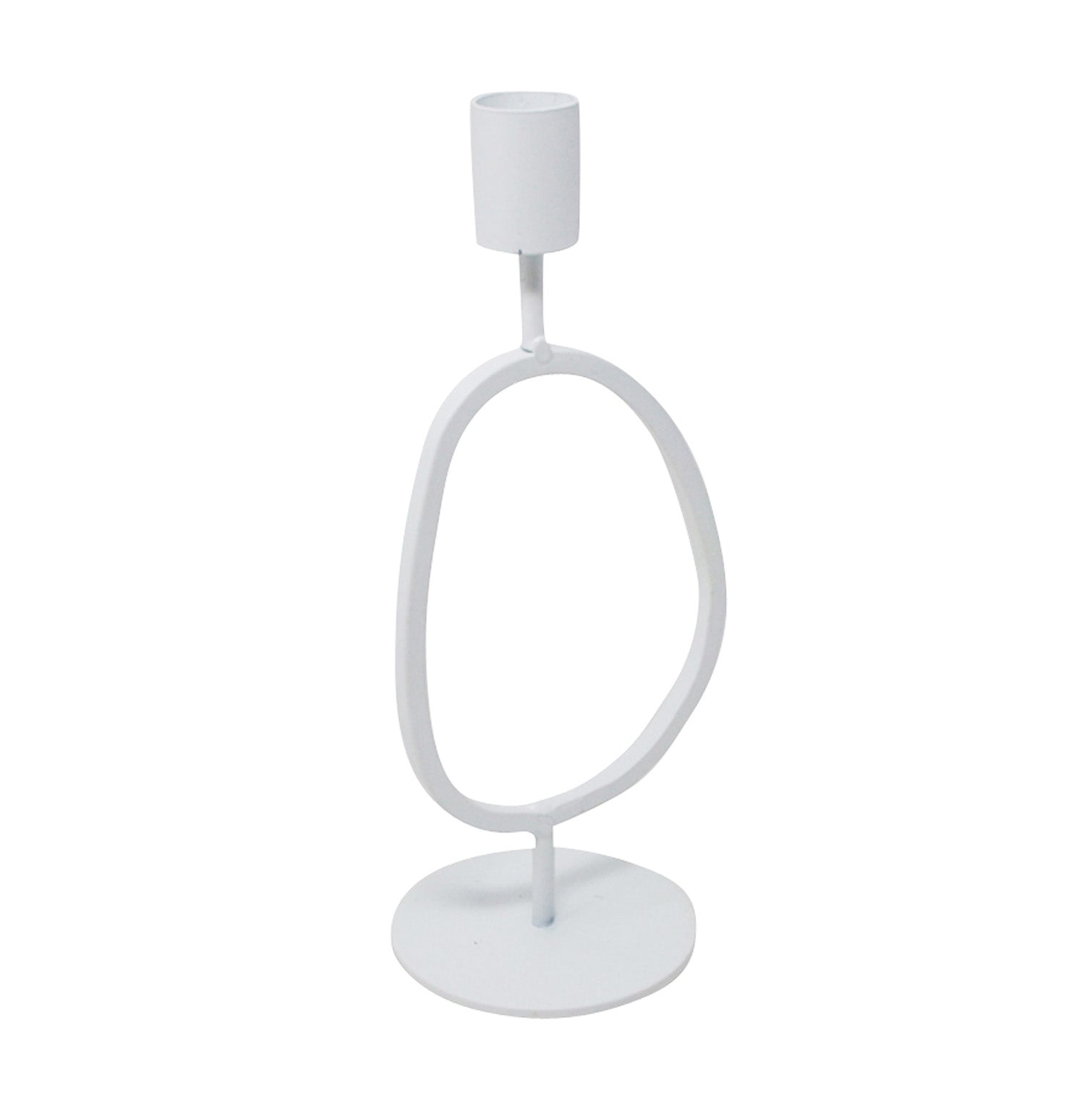 Chandelier Métal Moderne Blanc