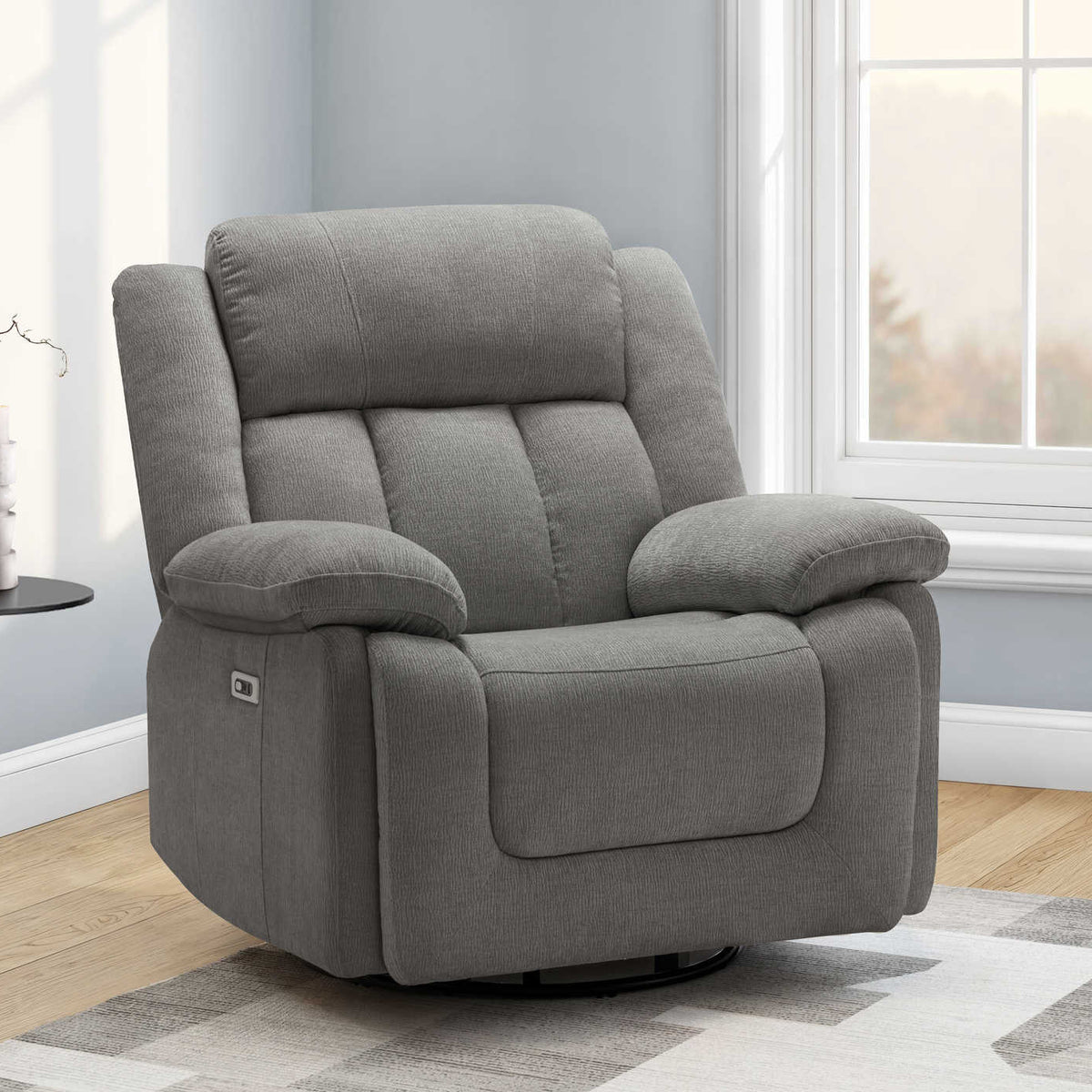 Mason - Power Recliner - Grey