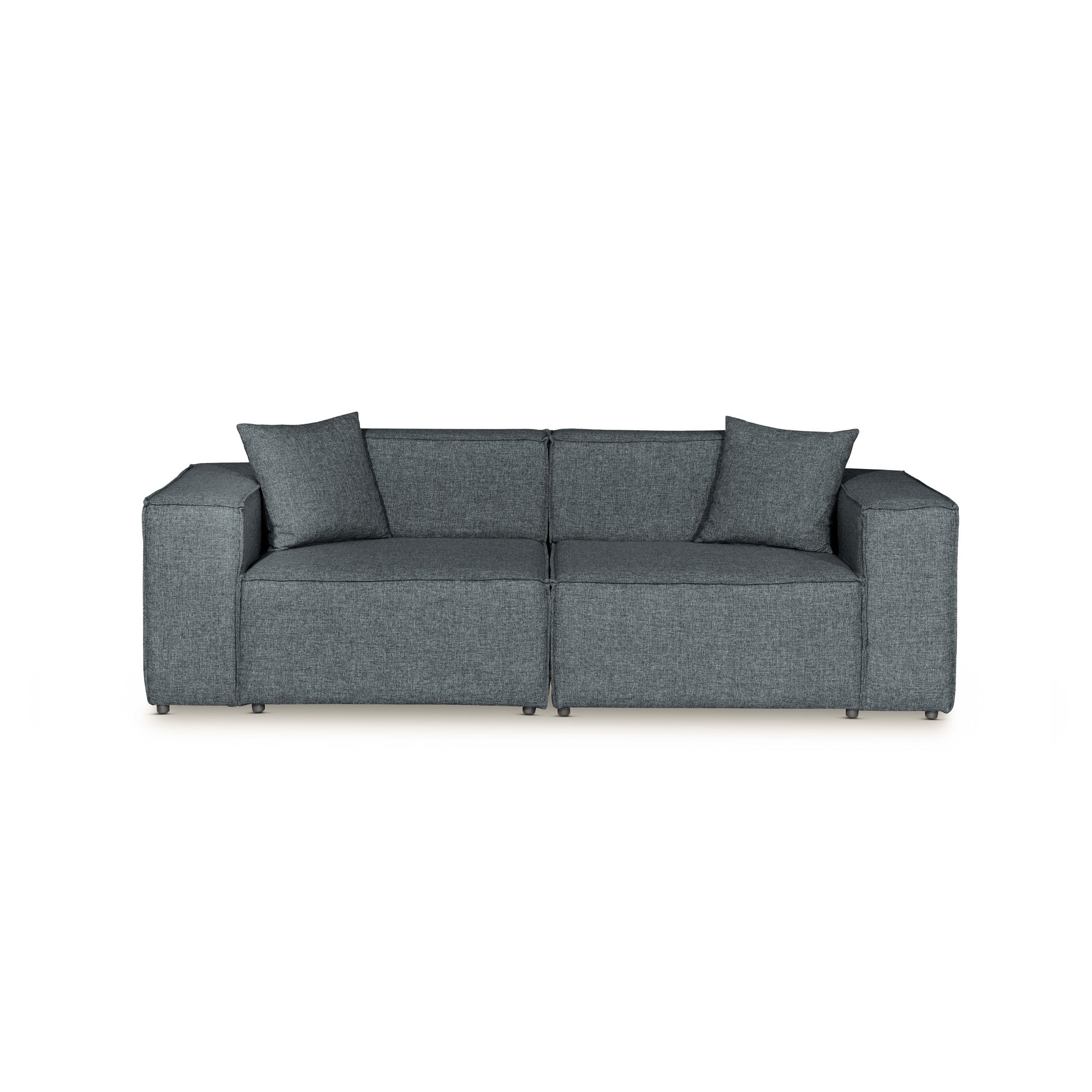 Solaris - Sofa - Dark Grey Fabric
