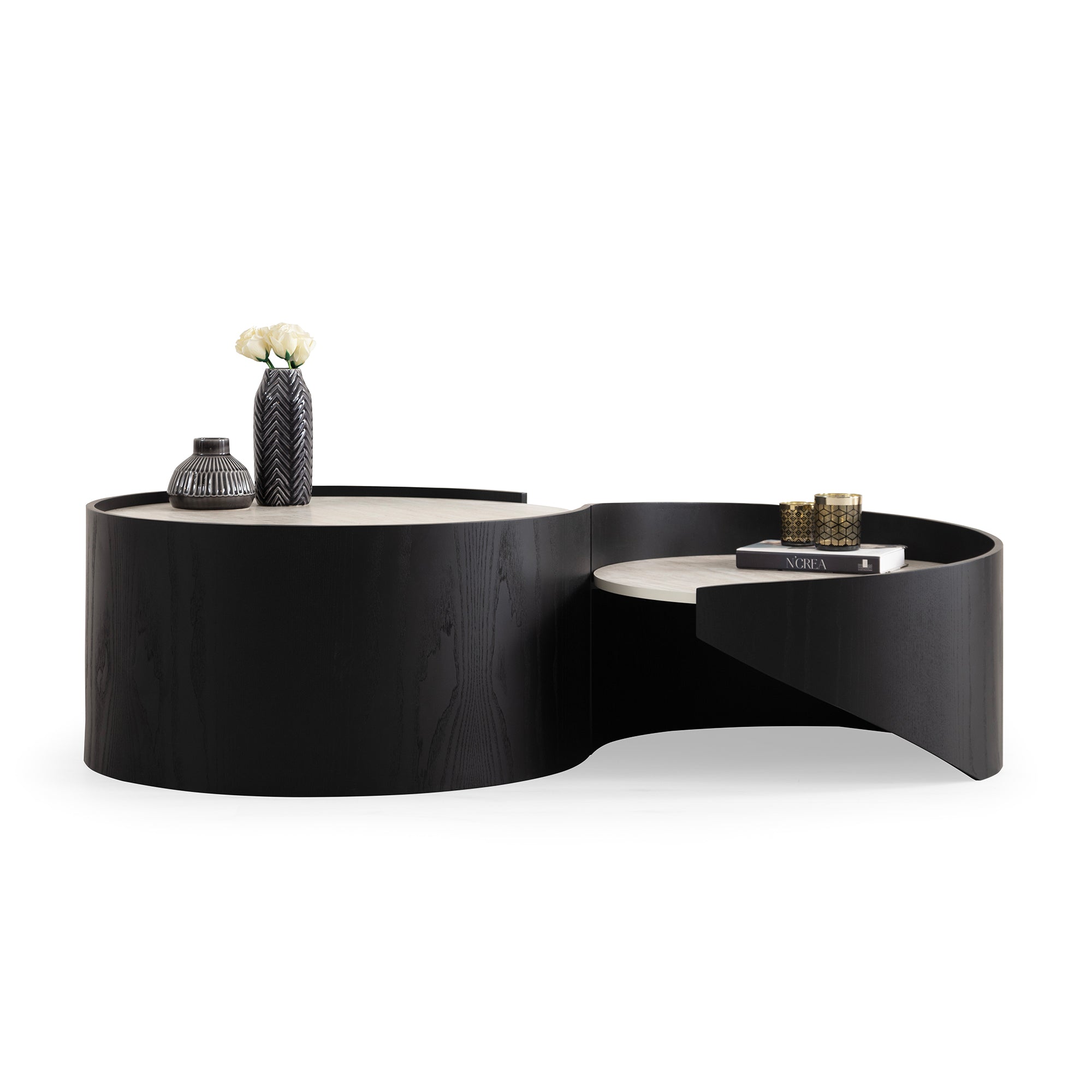 Atlantis - Coffee table - Black