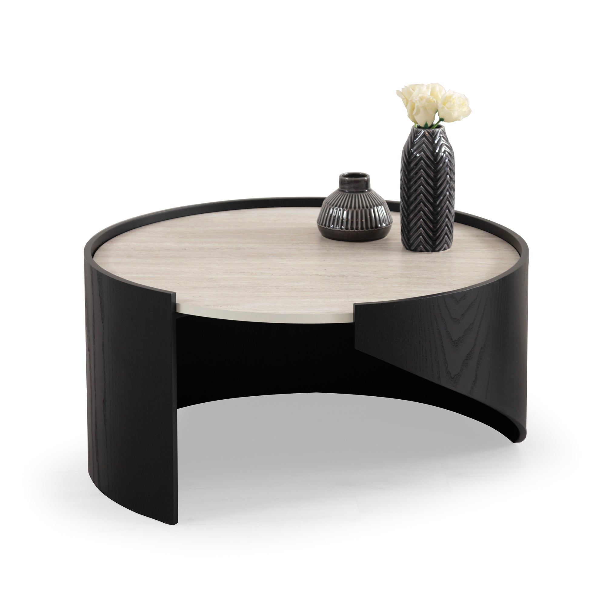 Atlantis - Coffee table - Black