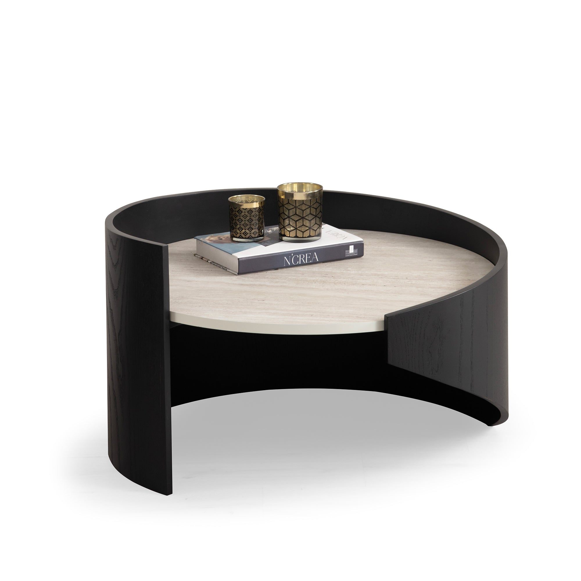 Atlantis - Coffee table - Black