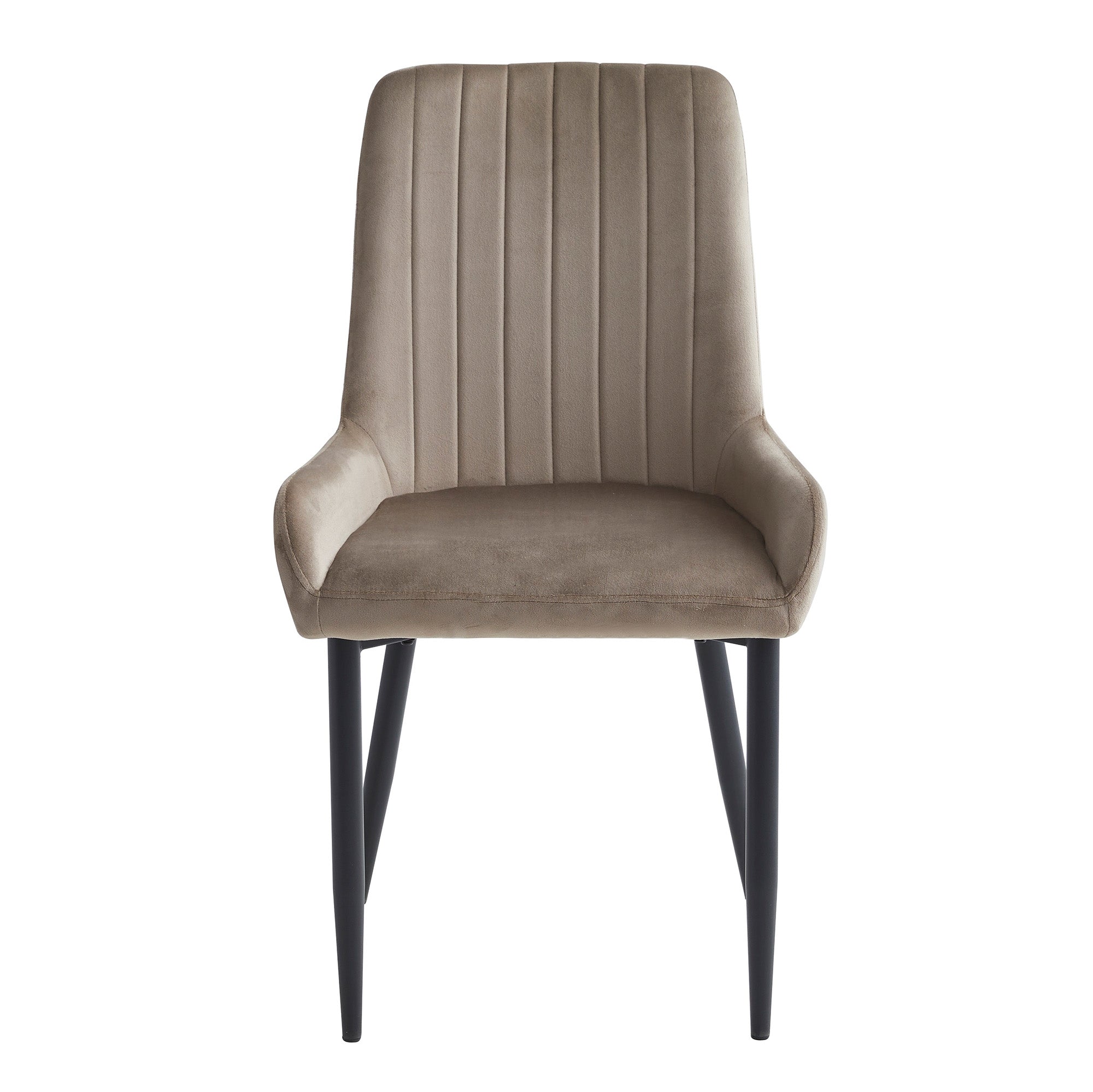Orla - Dining Chair - Beige Velvet