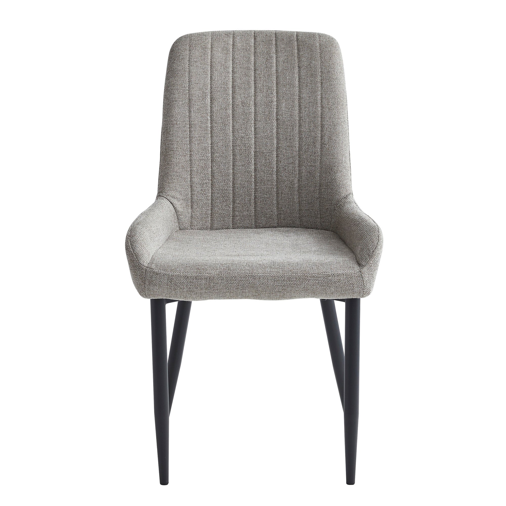 Orla - Dining Chair - Grey Fabric