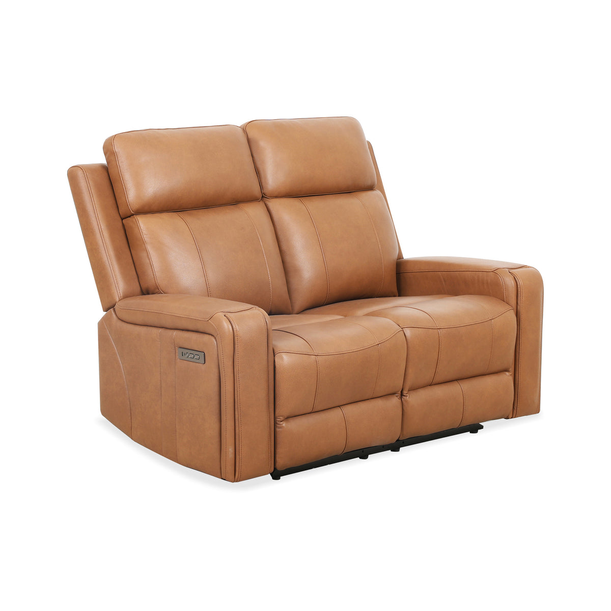 Gavin - Power Reclining Loveseat - Cognac Leather