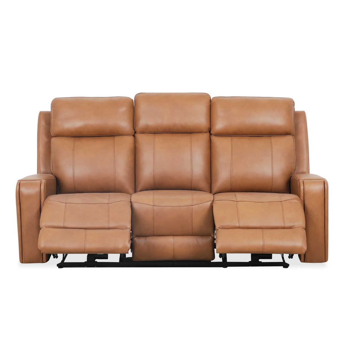 Gavin - Power Reclining Sofa - Cognac Leather