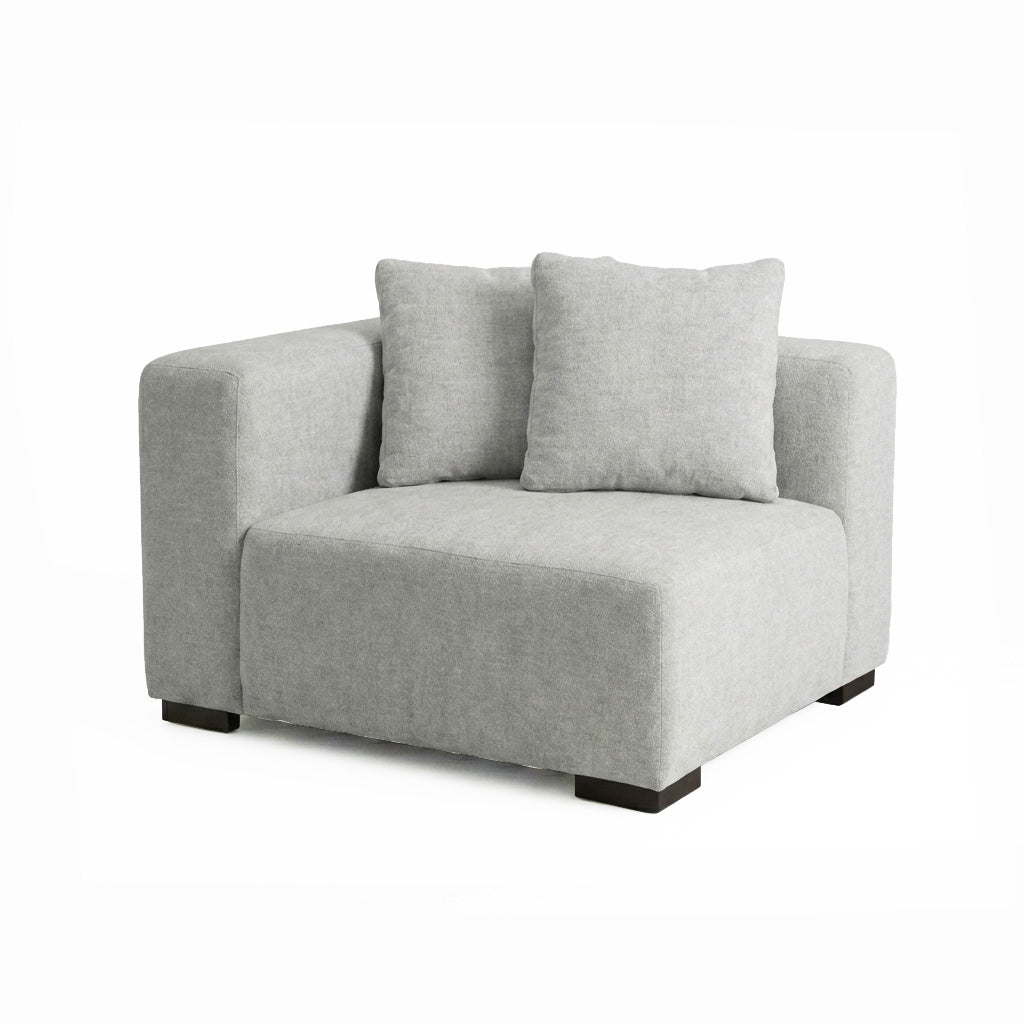 Flex - Module d'angle (coin) - Tissu Gris