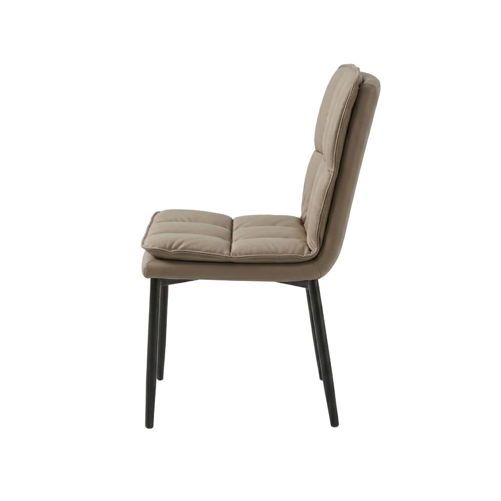 Heston - Dining Chair - PU Leather Kaki