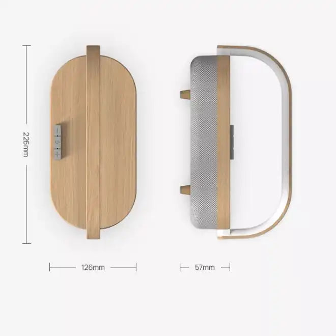 Bedside Lamp - LED, Wireless, with Wireless Charger, Phone Holder, Outdoor Bluetooth Speaker