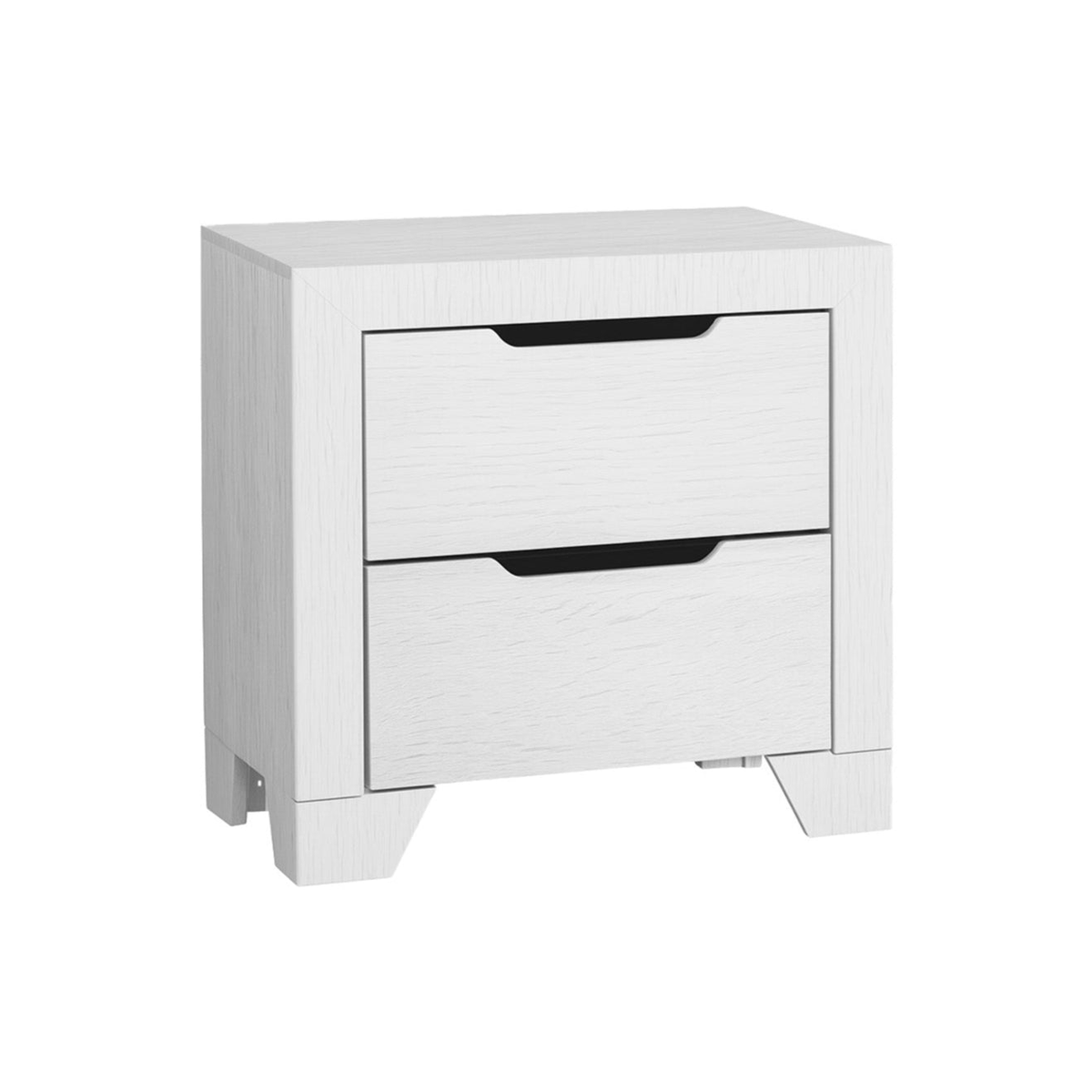 Alessia - Table de chevet - Blanc