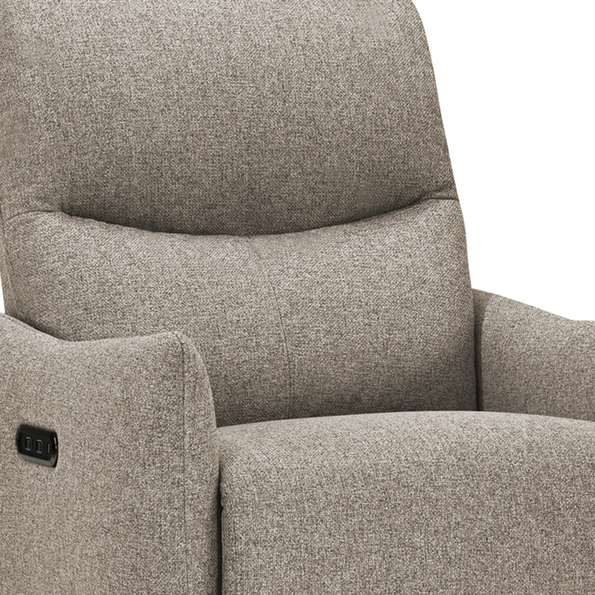 Falen - Motorized reclining armchair - Brown