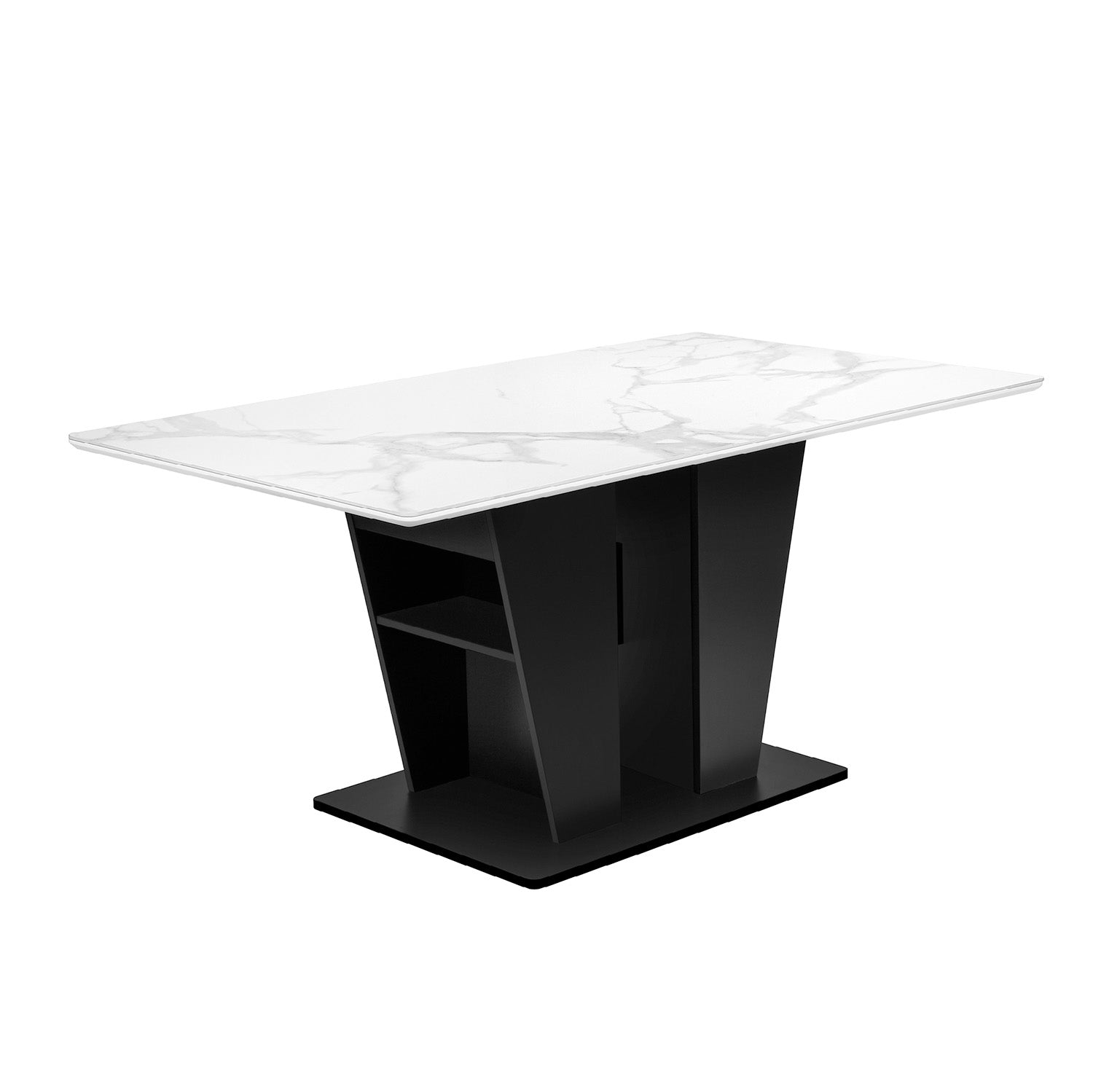 Kyro - Table à Manger - Pierre Fritté Blanc