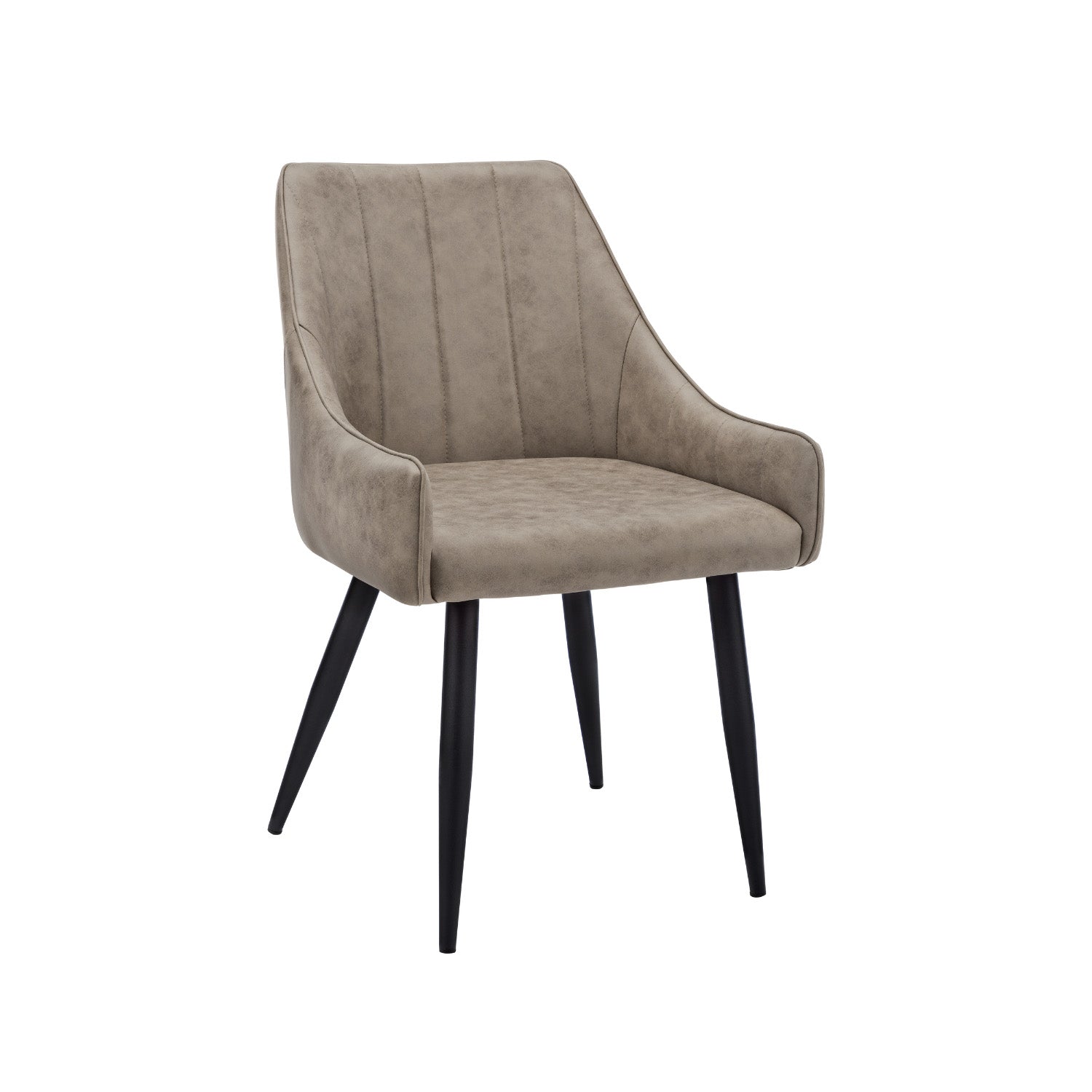 Vera - Dining Chair - Taupe Fabric
