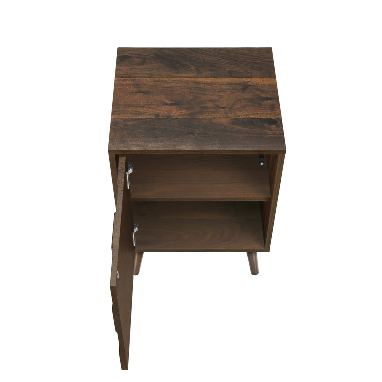 Angèle - Side Table - Dark Walnut