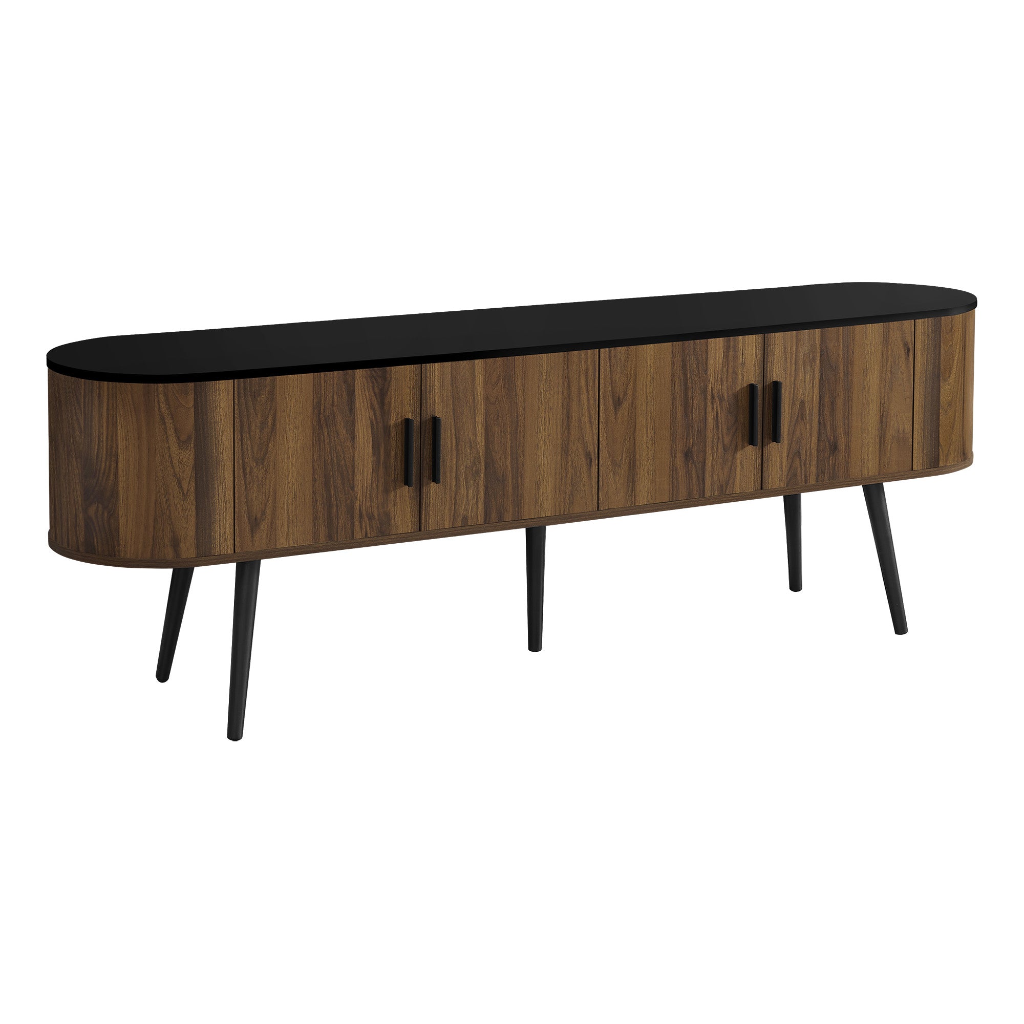 Emily - TV Stand - Brown Wood-Look - 72 in.