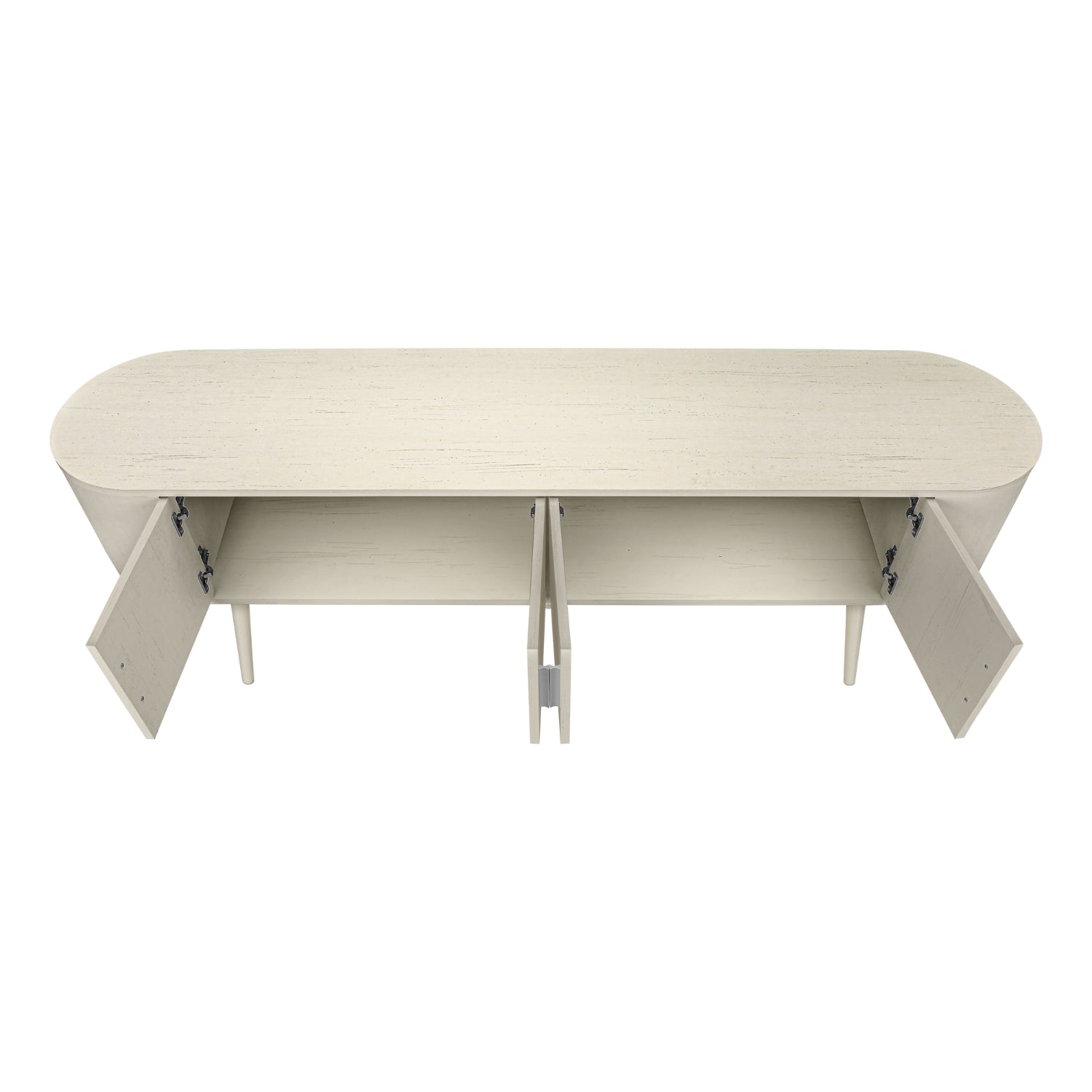 Emily - TV Stand - Antique White - 72 in