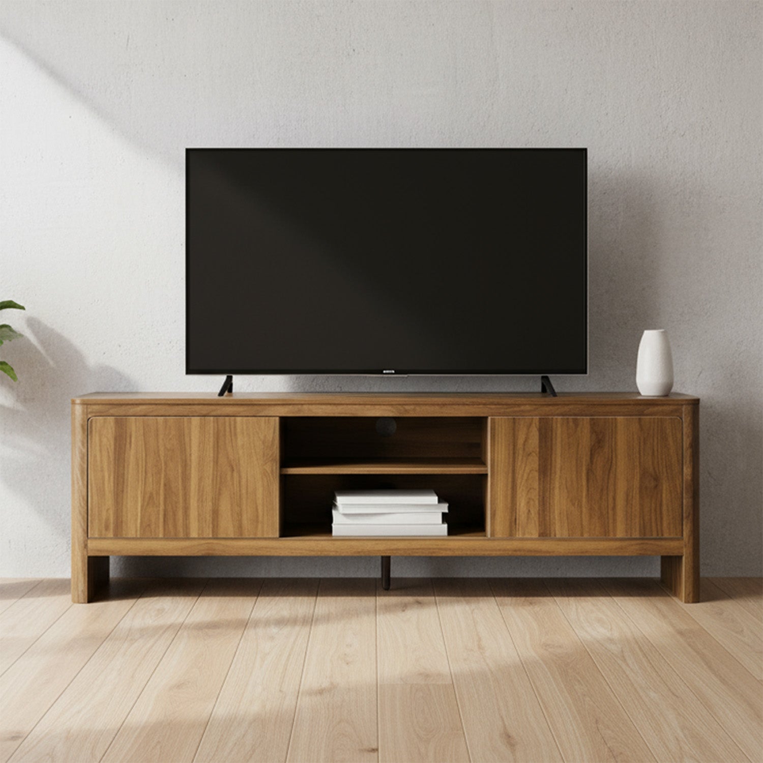 Genny - TV Stand - Walnut - 72 in – Meubles Chévous