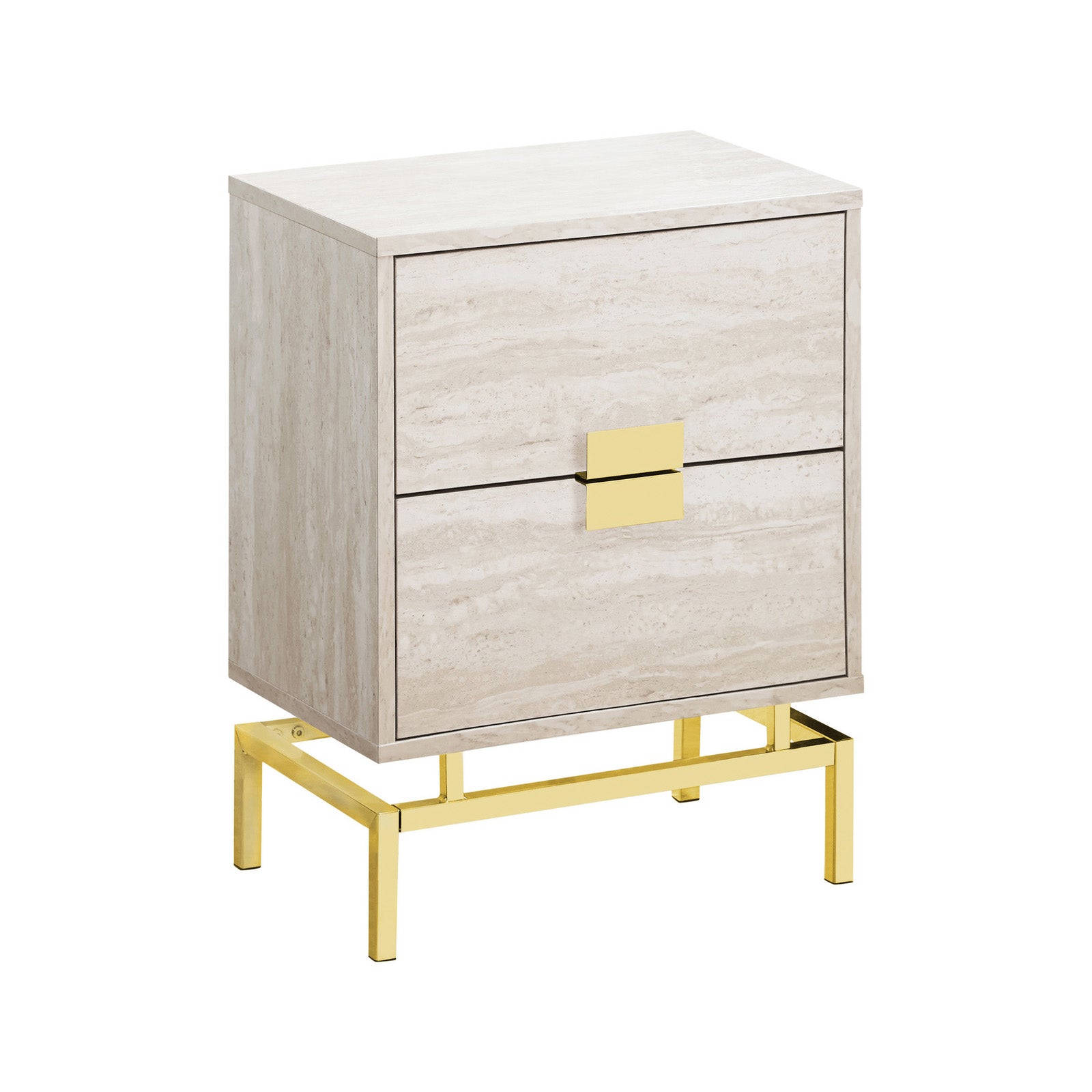 Alaric - Table de Chevet - Beige