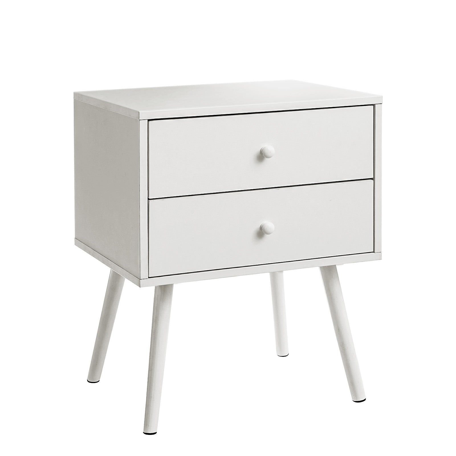 Arsène - Table de Chevet - Blanc