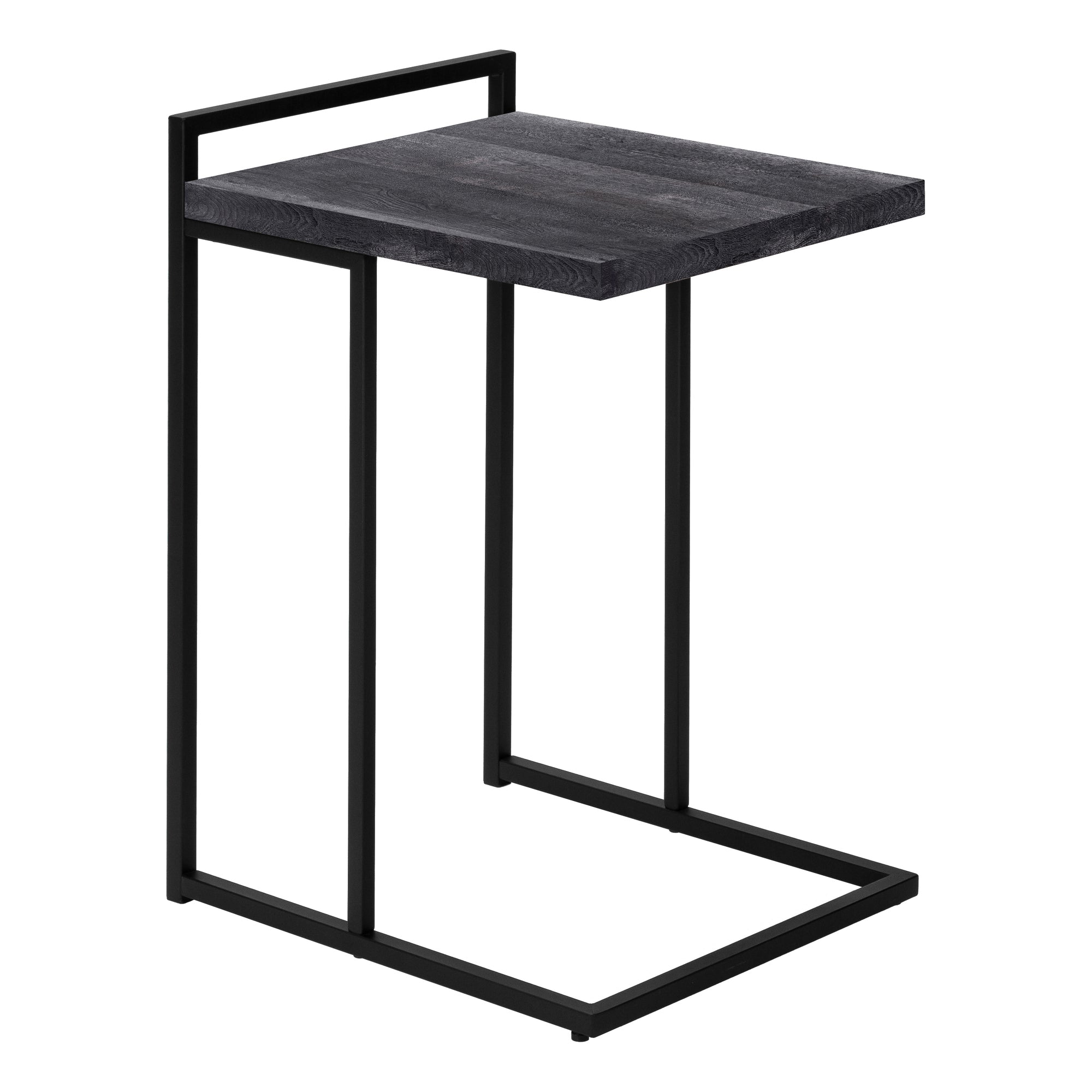 Manhattan - Side Table - Black Faux Wood