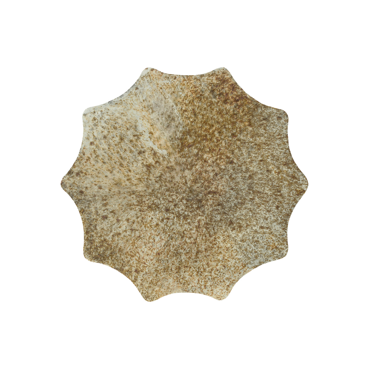 Mathilde - Side Table - Antique Gold Metal Drum End Table