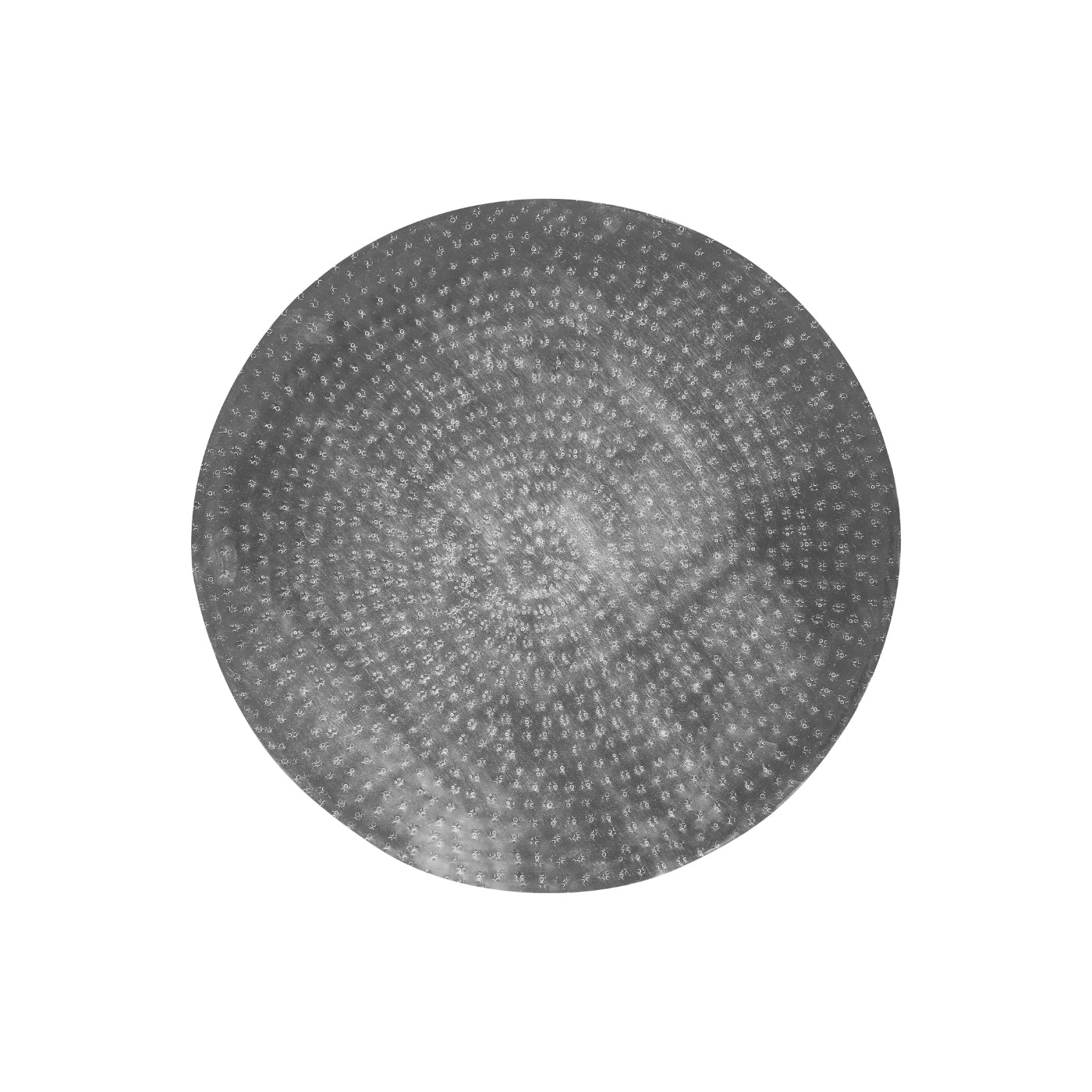 Victor - Side Table - Drum Metal Chrome End Table