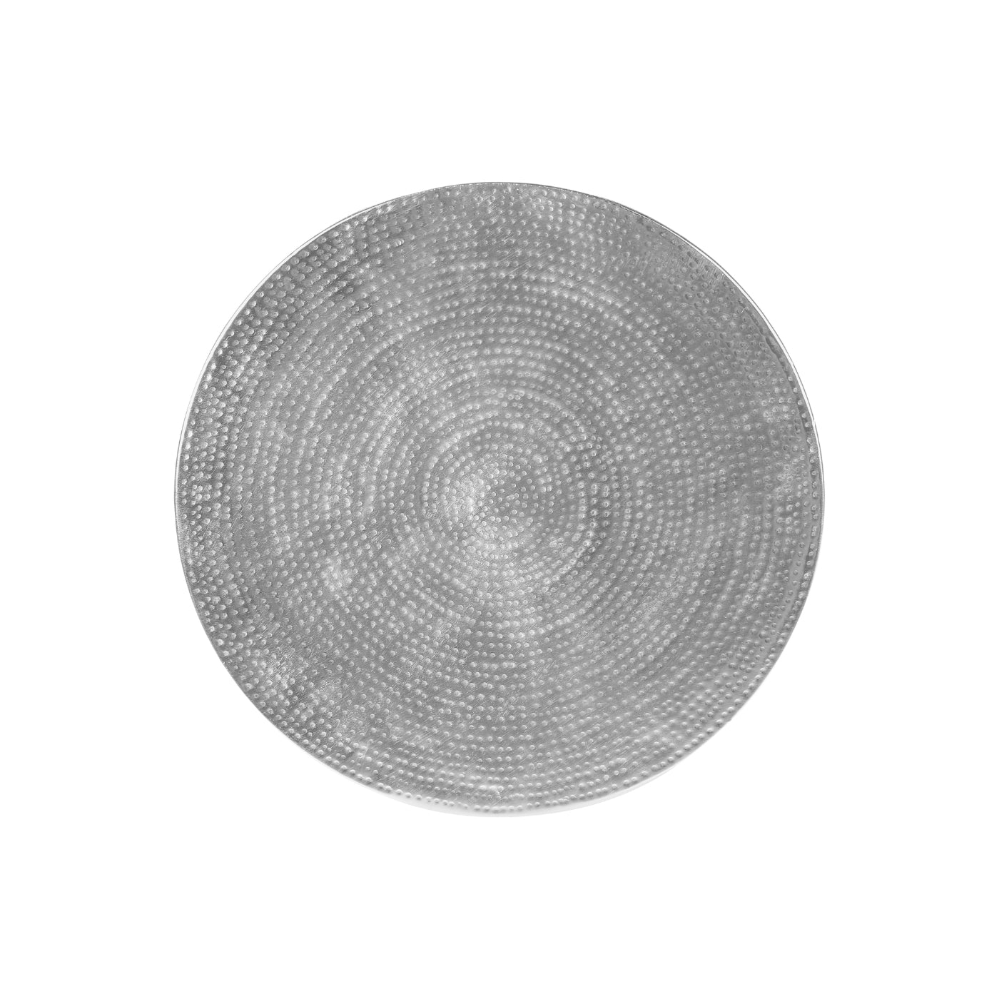 Esteban - Side Table - Drum Metal Chrome End Table