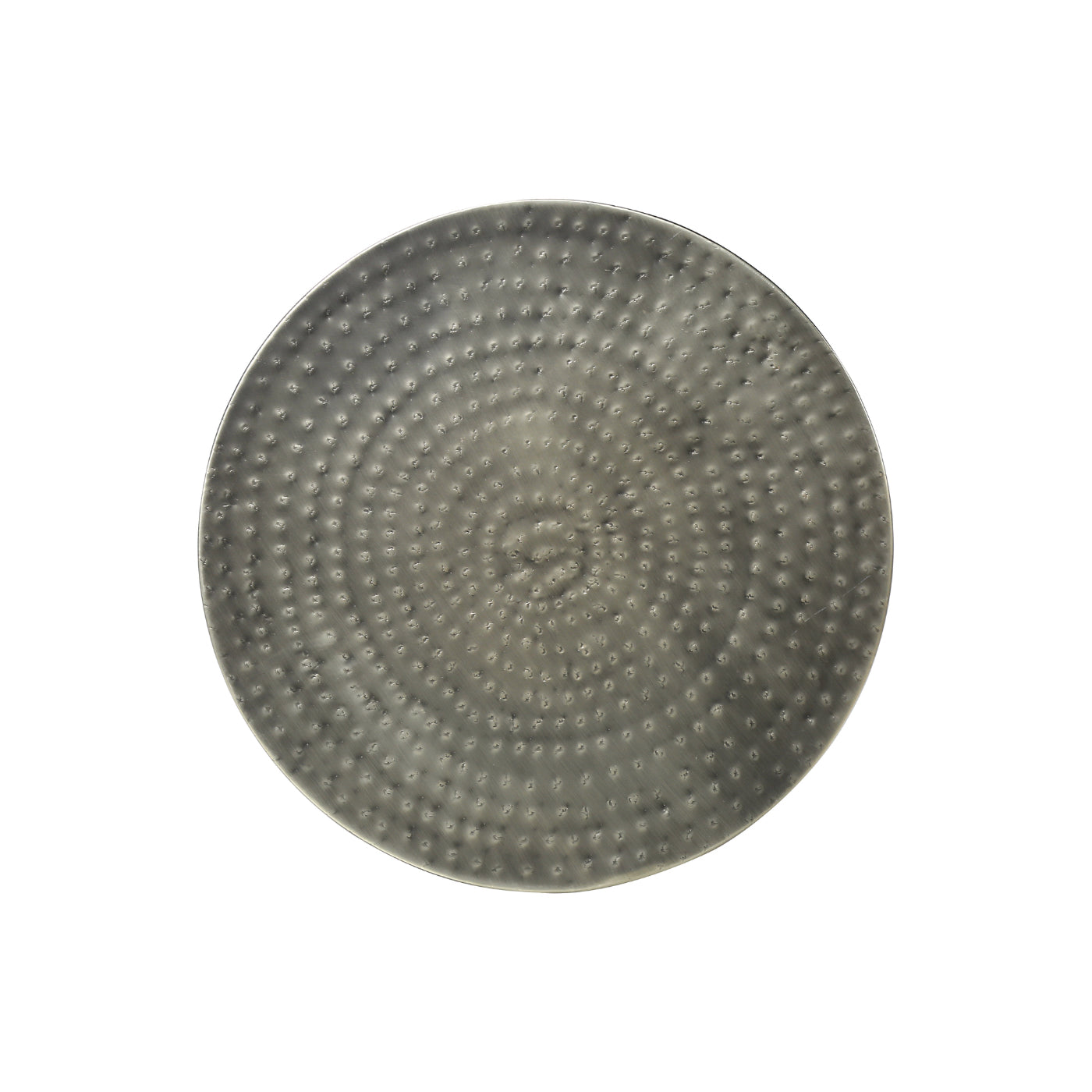 Tristan - Side Table - Drum Metal End Table Grey