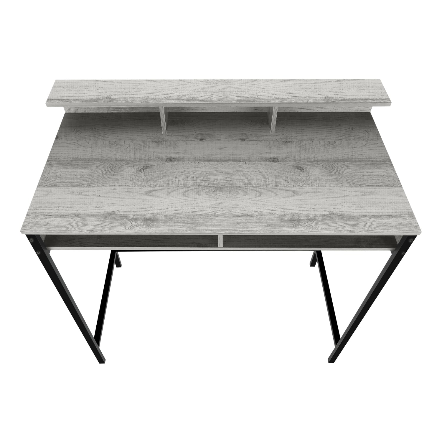 Kerian - Standing Height Office Desk - Grey