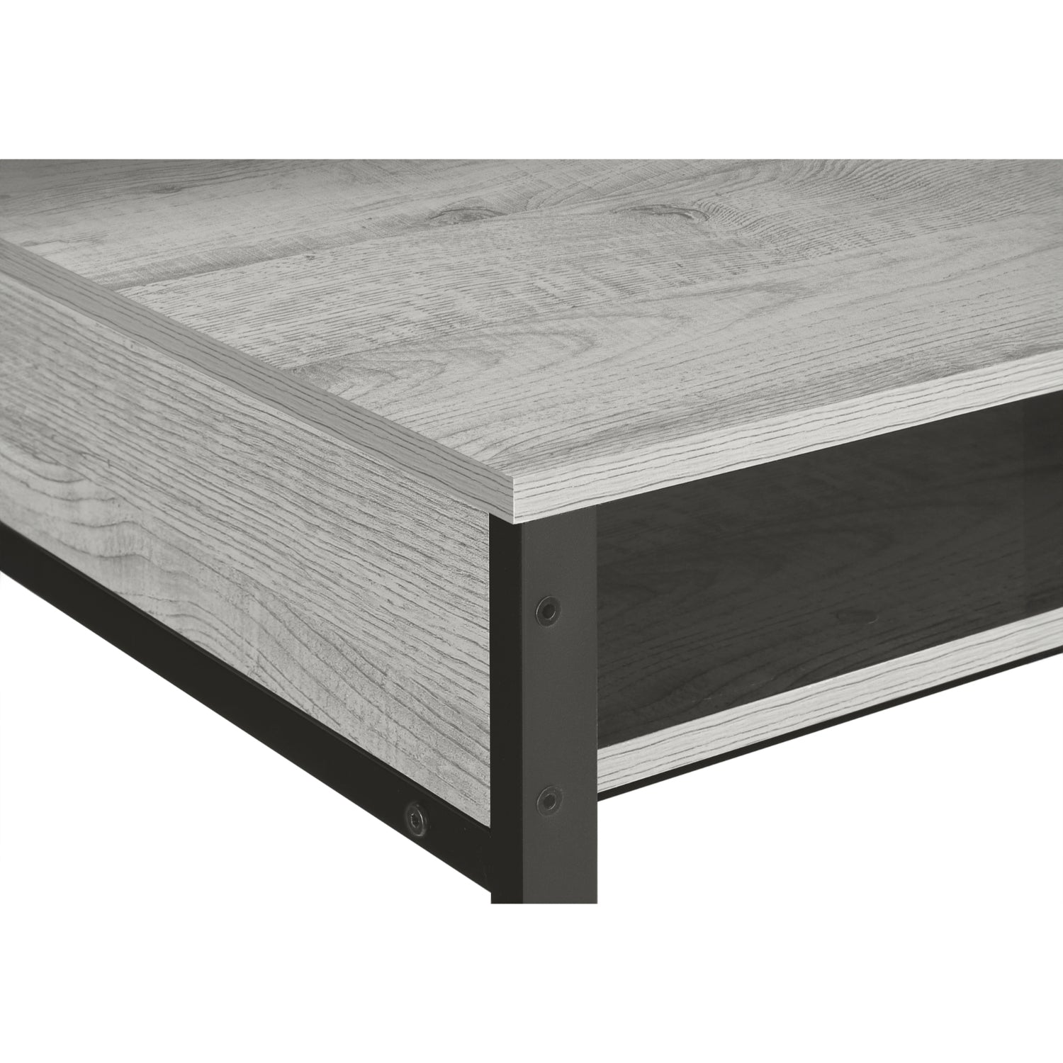 Kerian - Standing Height Office Desk - Grey