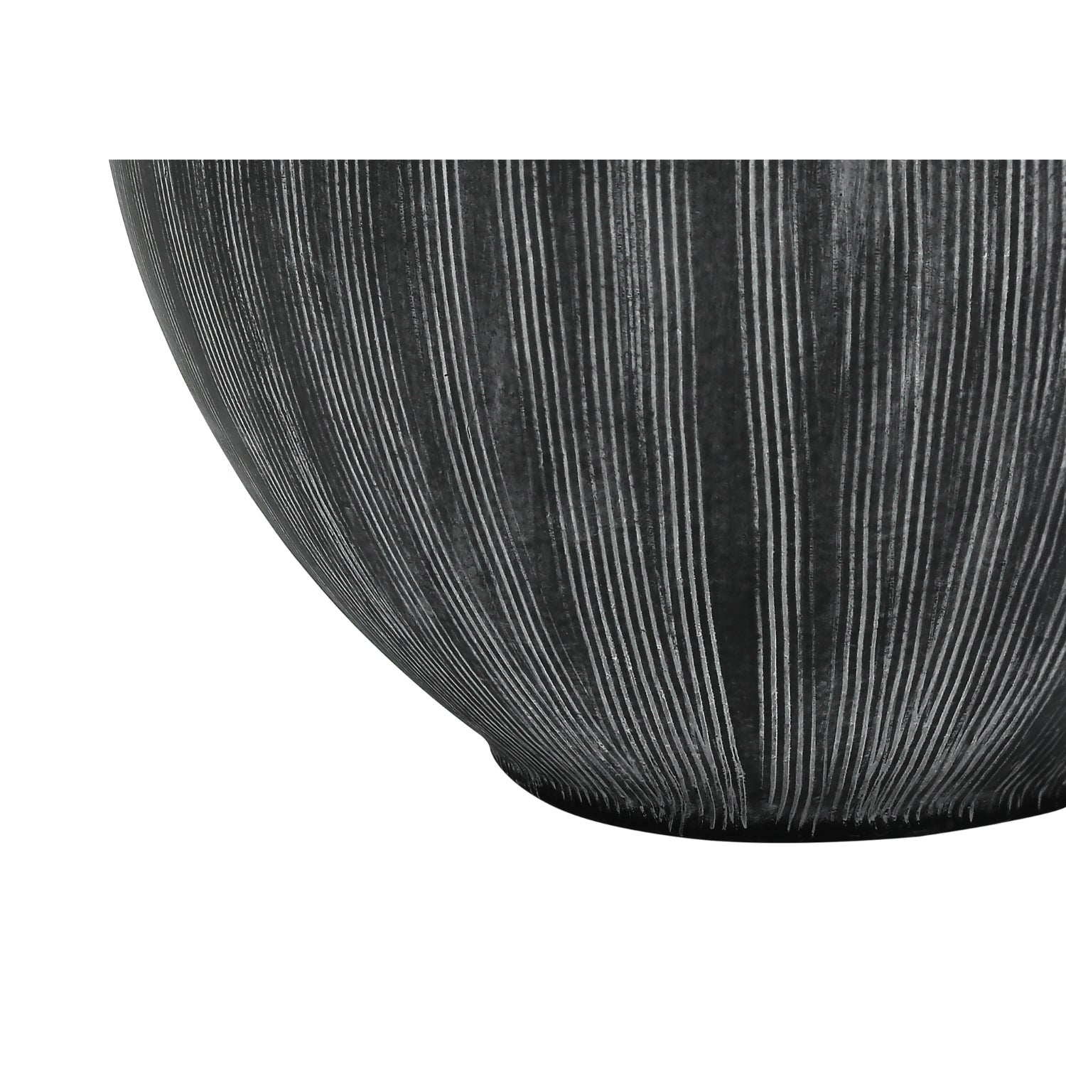 Table Lamp - 23"H / Black Ceramic / Black