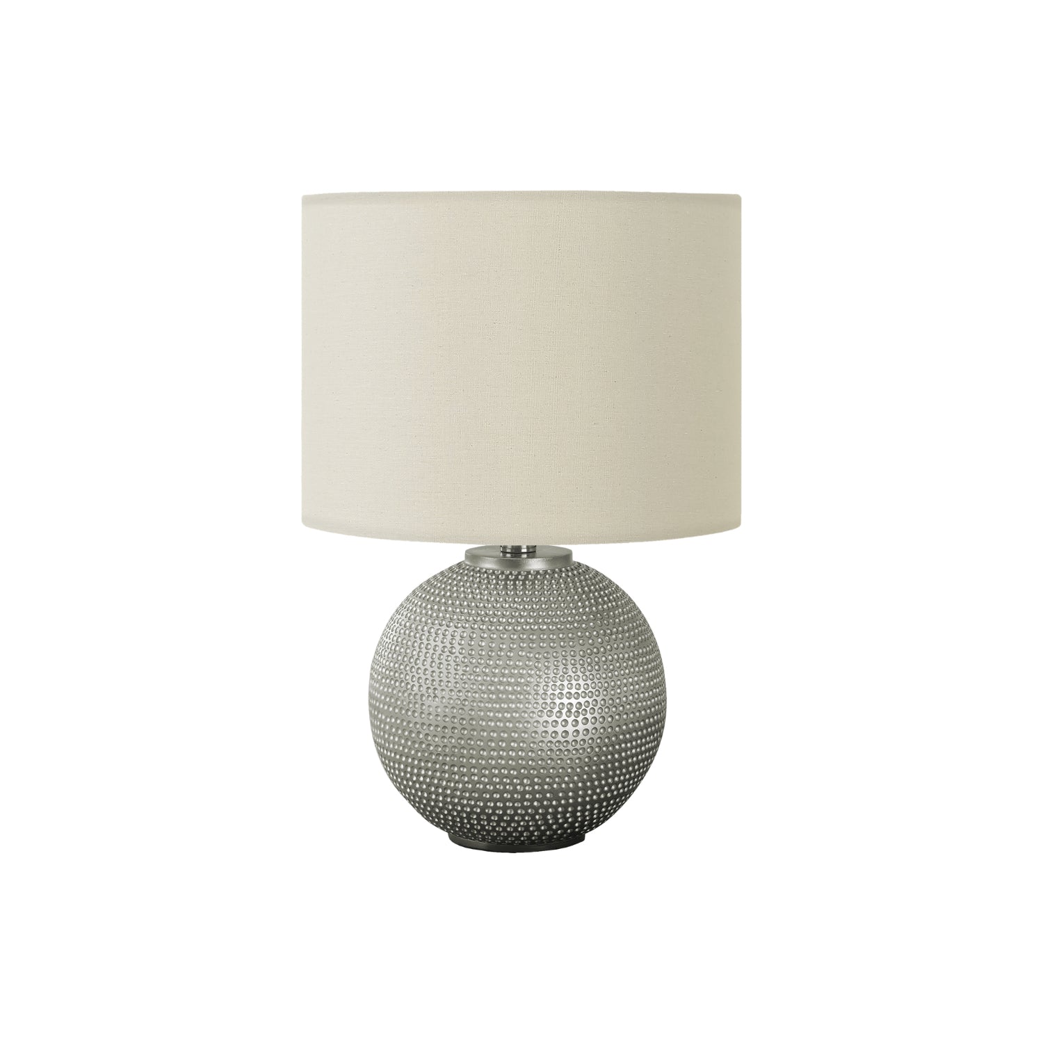 Table Lamp - 19"H / Resin Gray / Ivory