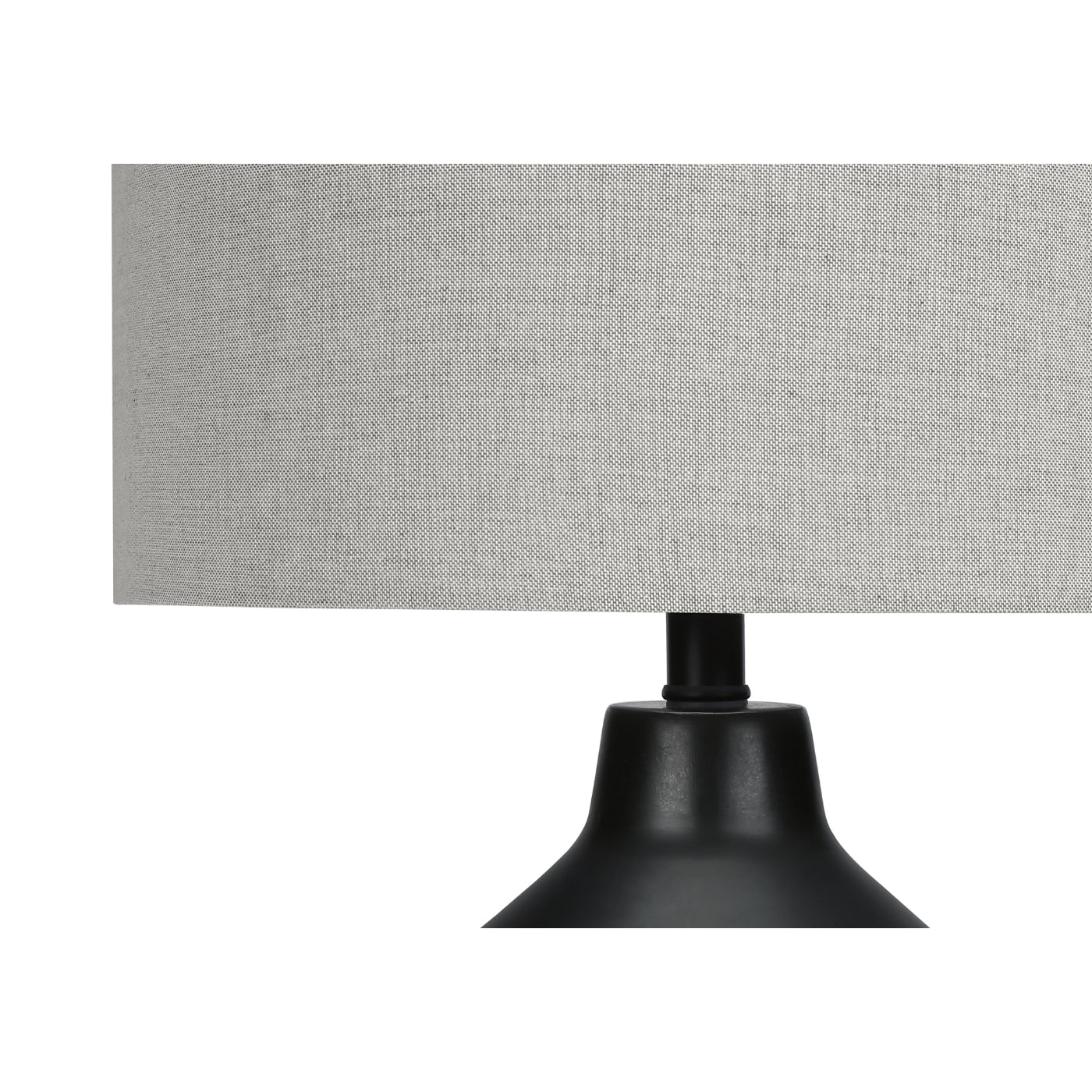 Table Lamp - 24"H / Concrete Black / Gray