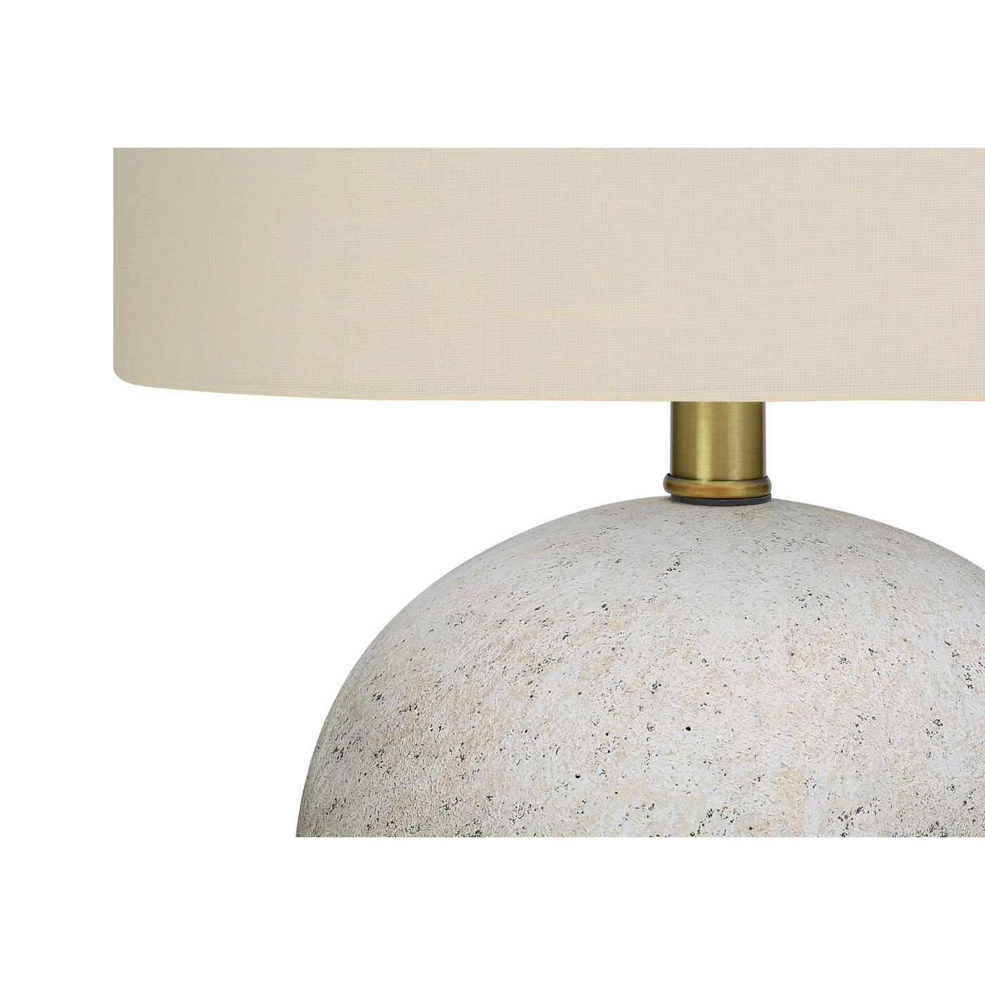 Table Lamp - 20"H / Concrete Gray / Ivory