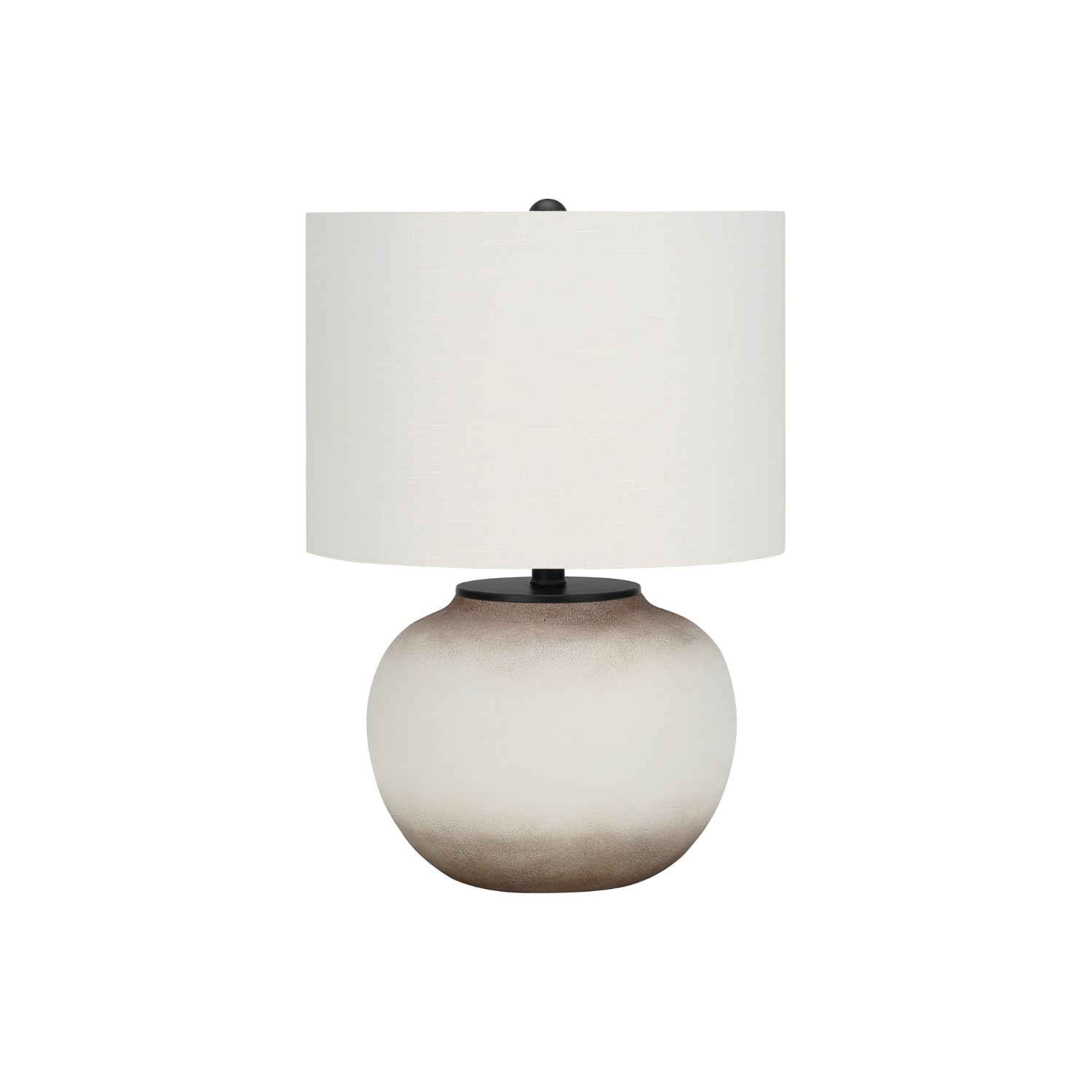 Table Lamp - 21"H / Ceramic Cream / Ivory