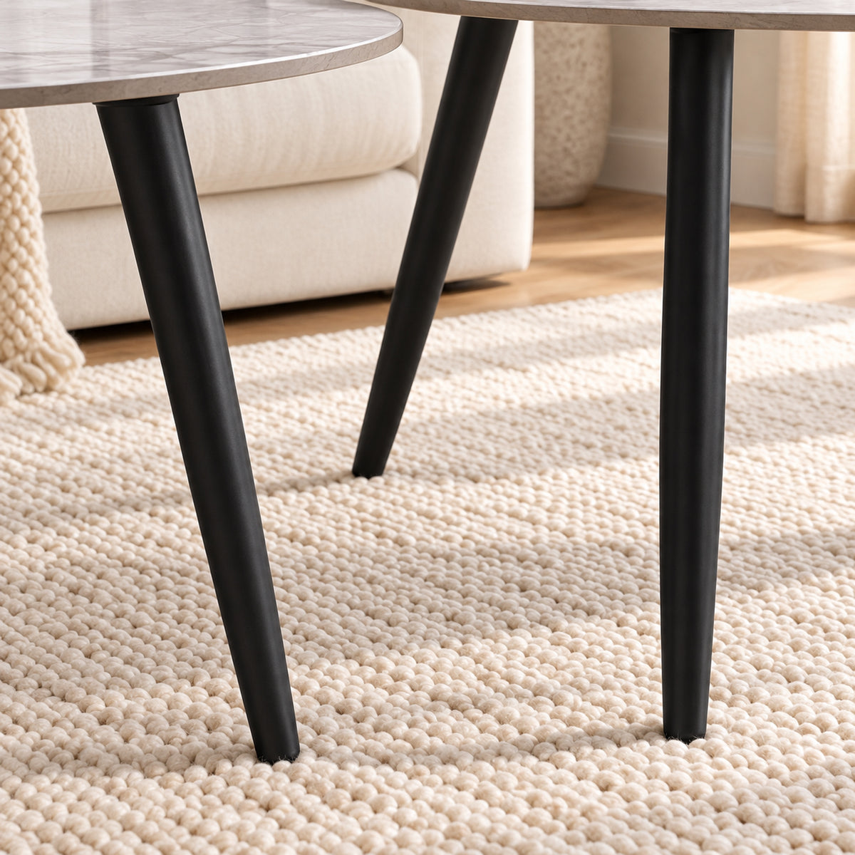 Senna - Coffee Table Set - Grey Marble
