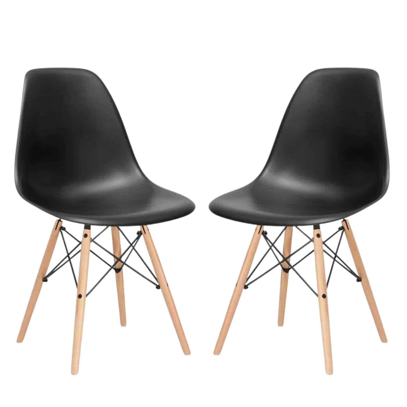 Eiffel - Chaise de Salle à Manger - Noir