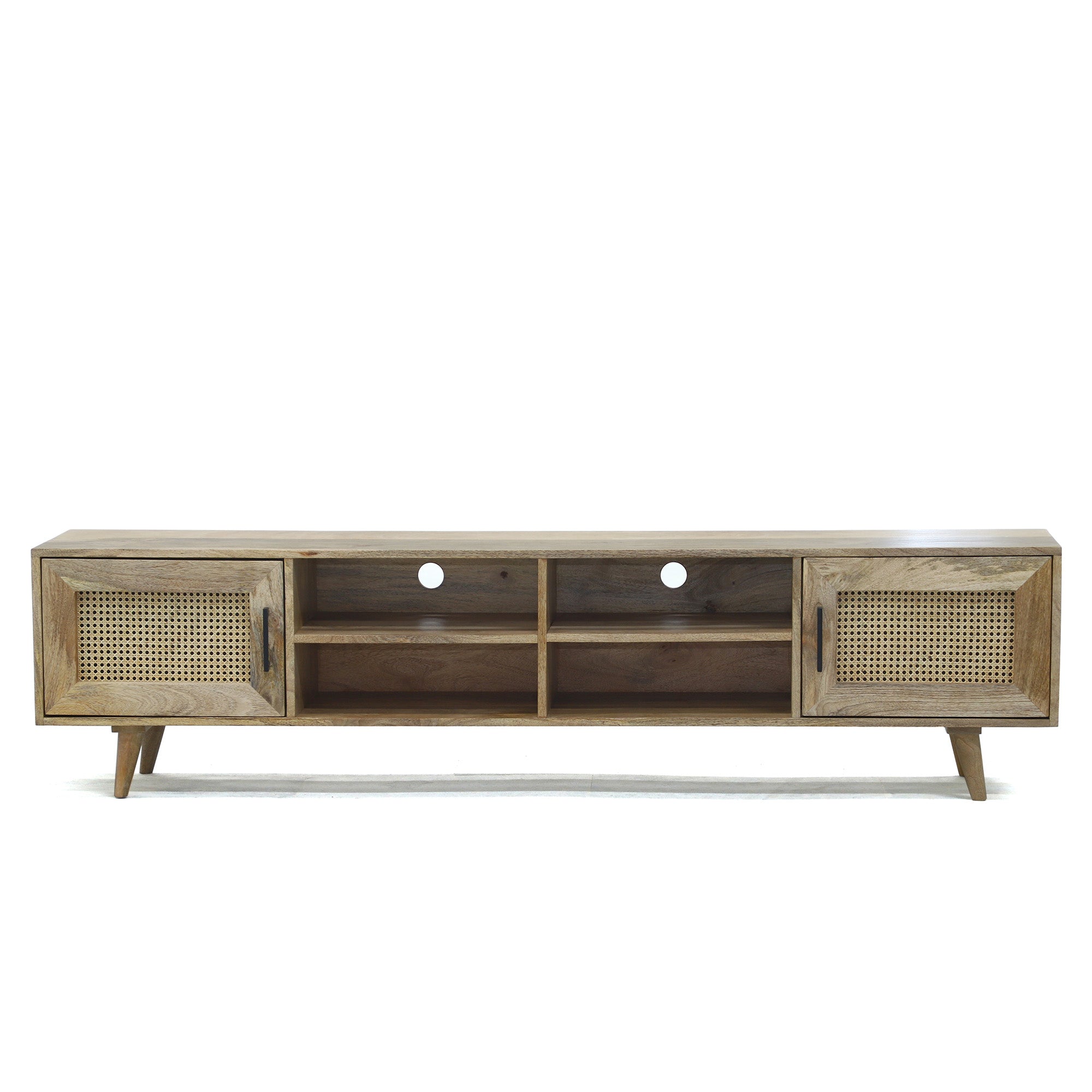 Modern - TV Stand - Solid Wood - 78"