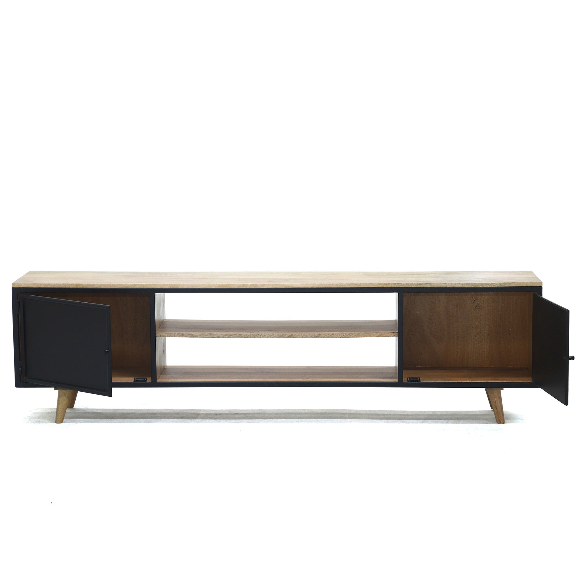 Simon - TV Stand - Solid Wood - 78"