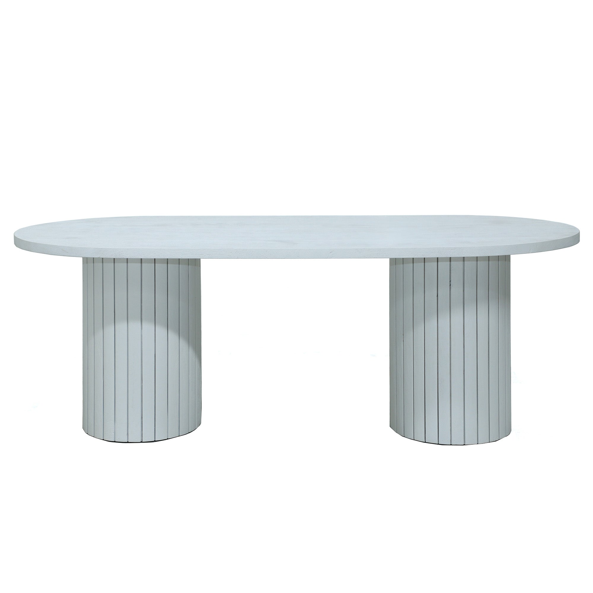 Celia - Dining Table - Solid Wood White