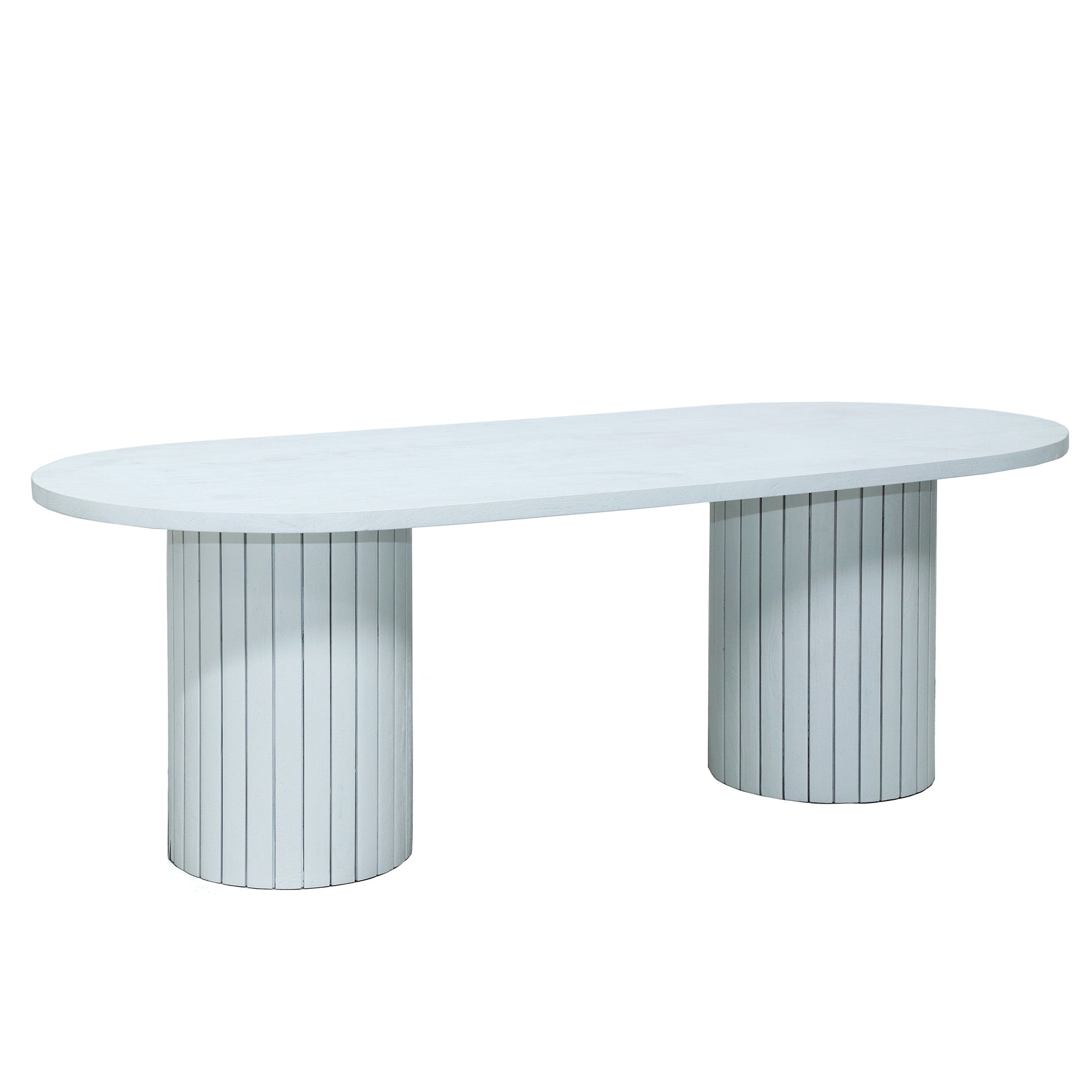 Celia - Dining Table - Solid Wood White
